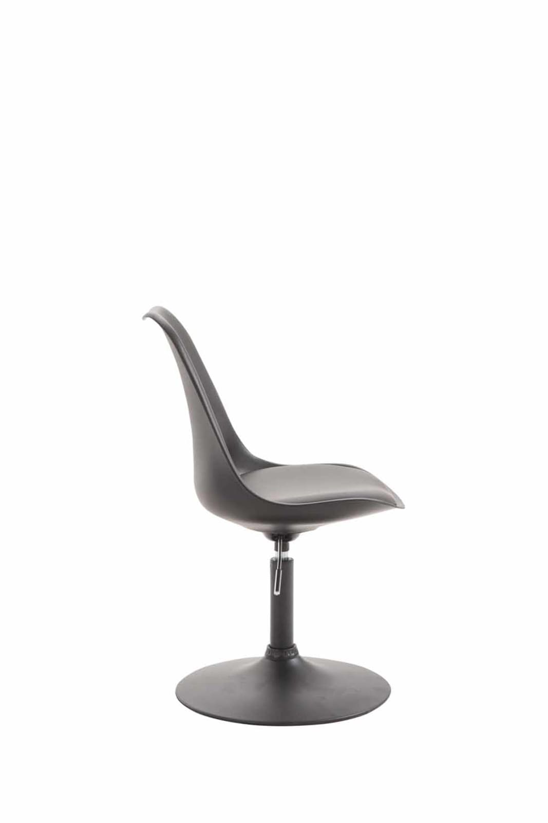 Lot de 4 Chaises de salle à manger Maverick en Plastique avec pied métal