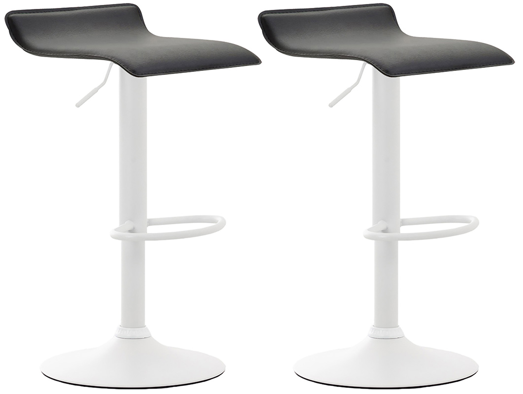 Lot de 2 tabourets de bar Dyn V2 Similicuir