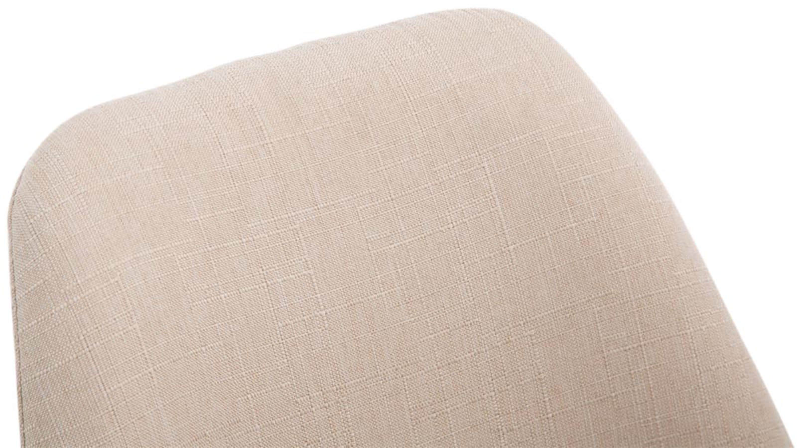 Lot de 4 chaises de salle à manger Borneo V2 en Tissu