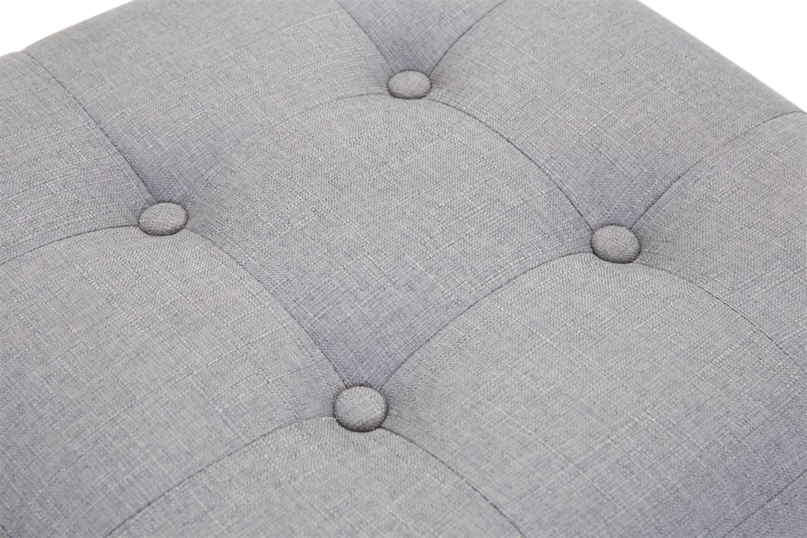 Lot de 2 tabourets bas Pharao en tissu