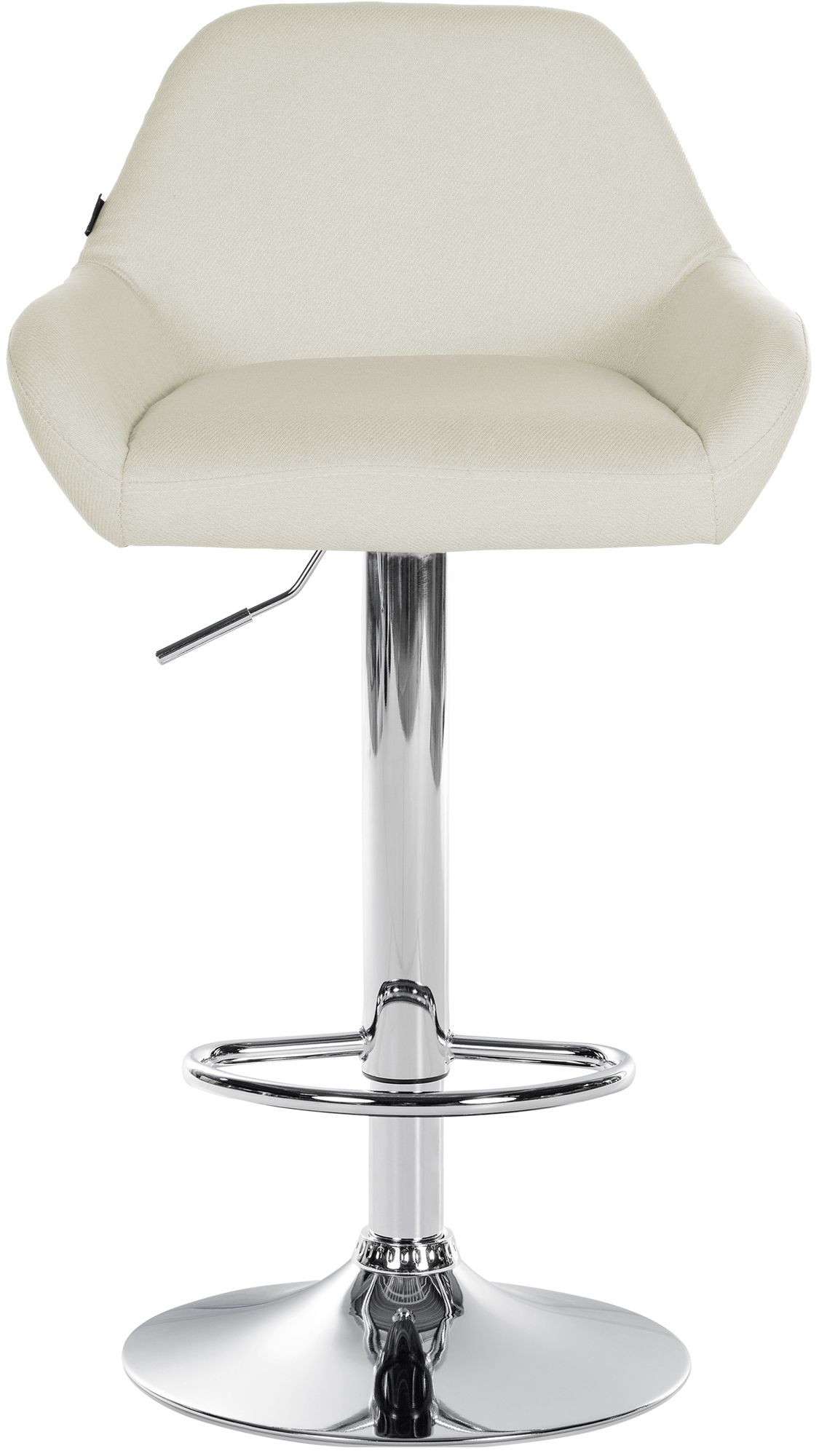 Lot de 2 tabourets de bar Braga en tissu
