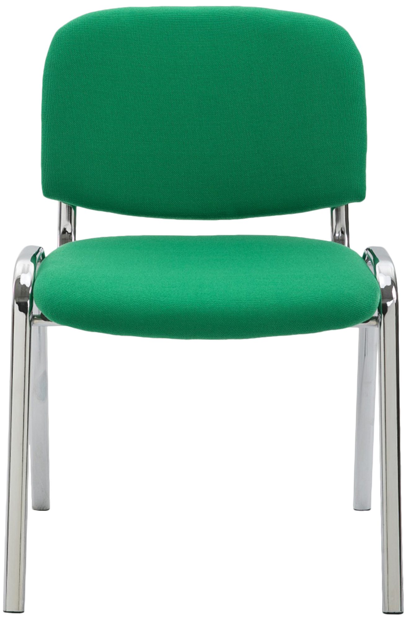 Chaise visiteur Ken support chromé tissu