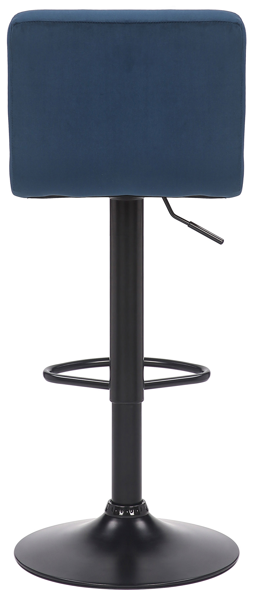 Lot de 2 Tabourets de bar Feni en velours