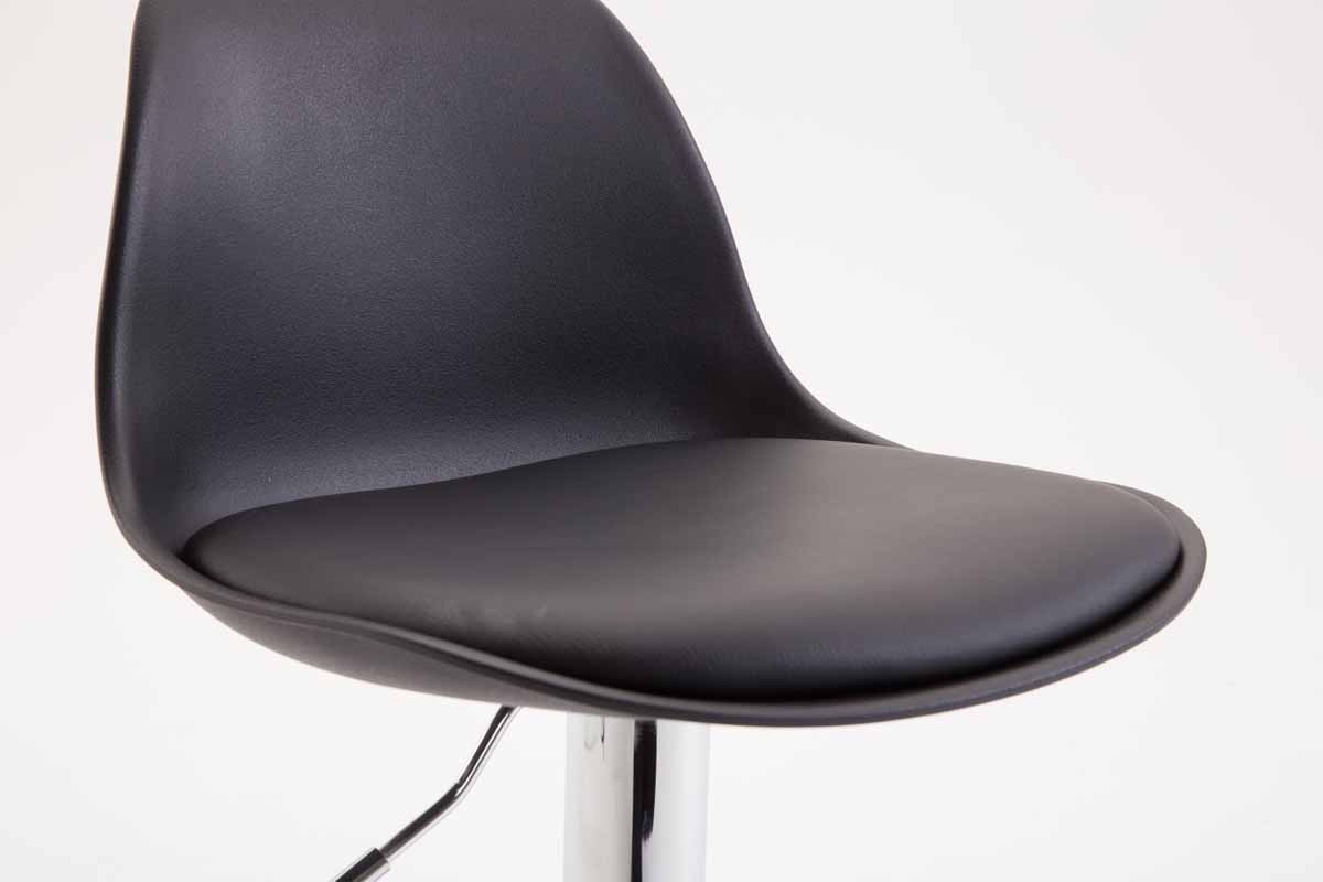 Tabouret de bar Kiel Similicuir et coque en plastique