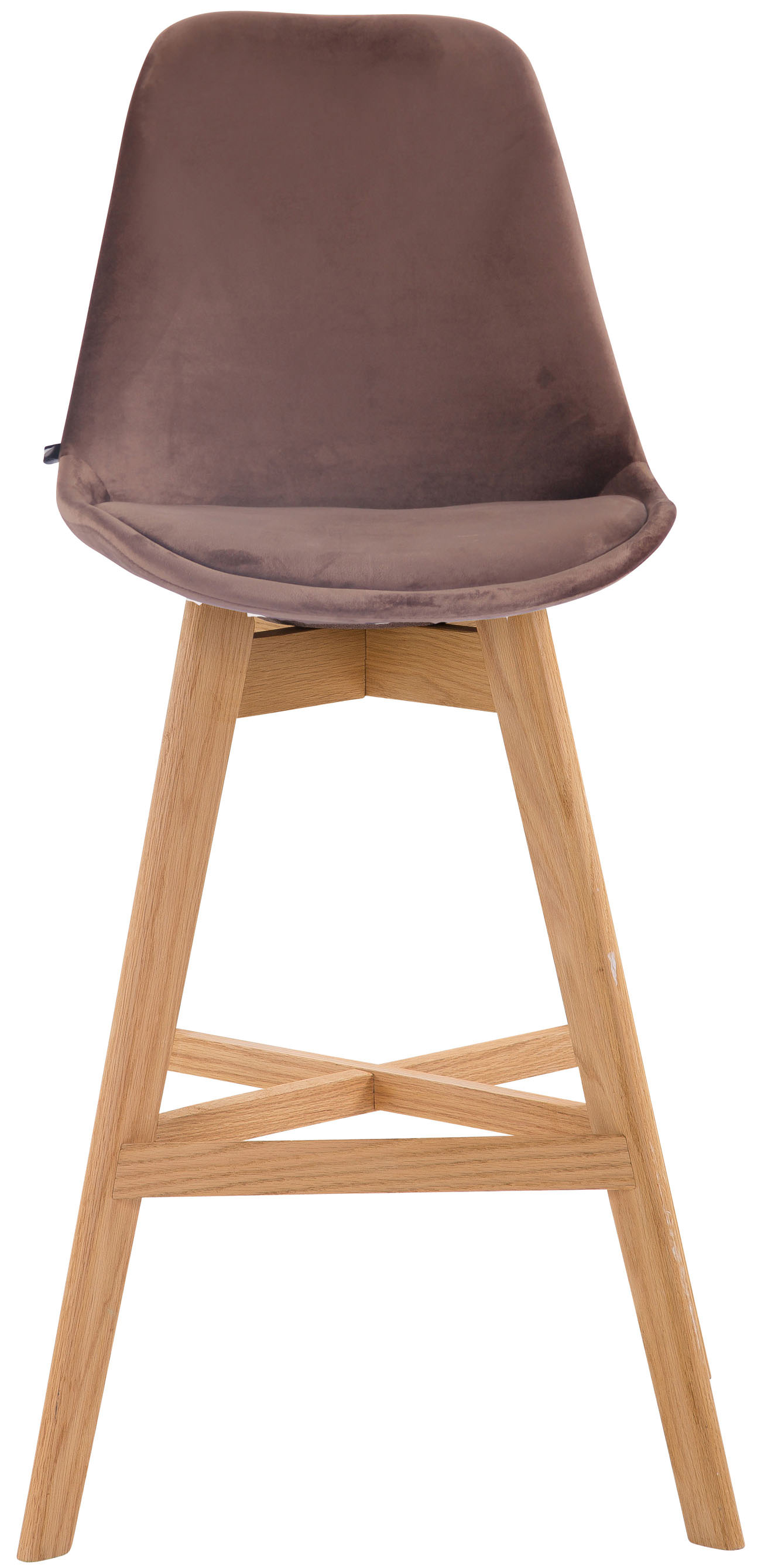 Tabouret de bar Cannes en velours