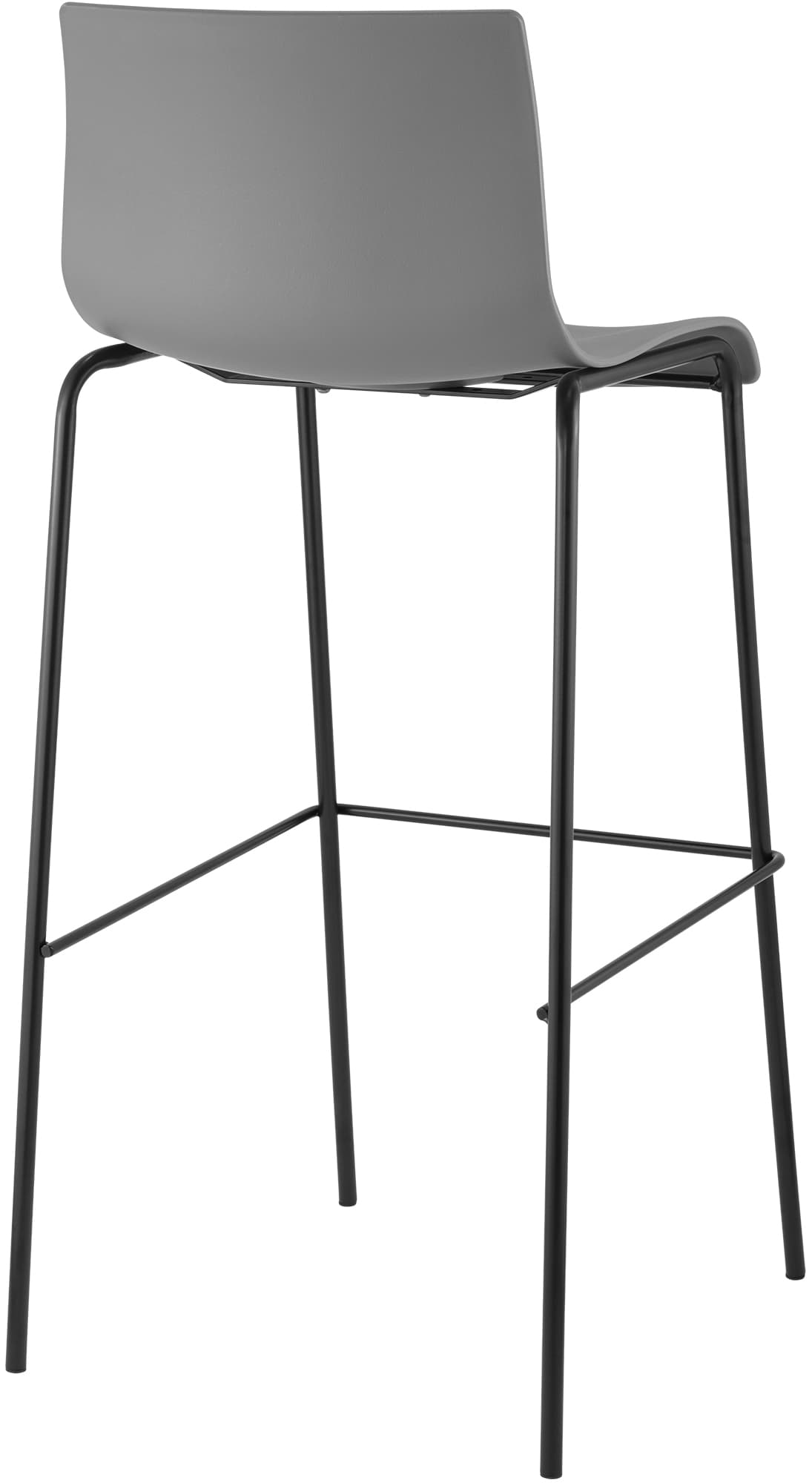 Lot de 2 tabourets de bar Hover en plastique