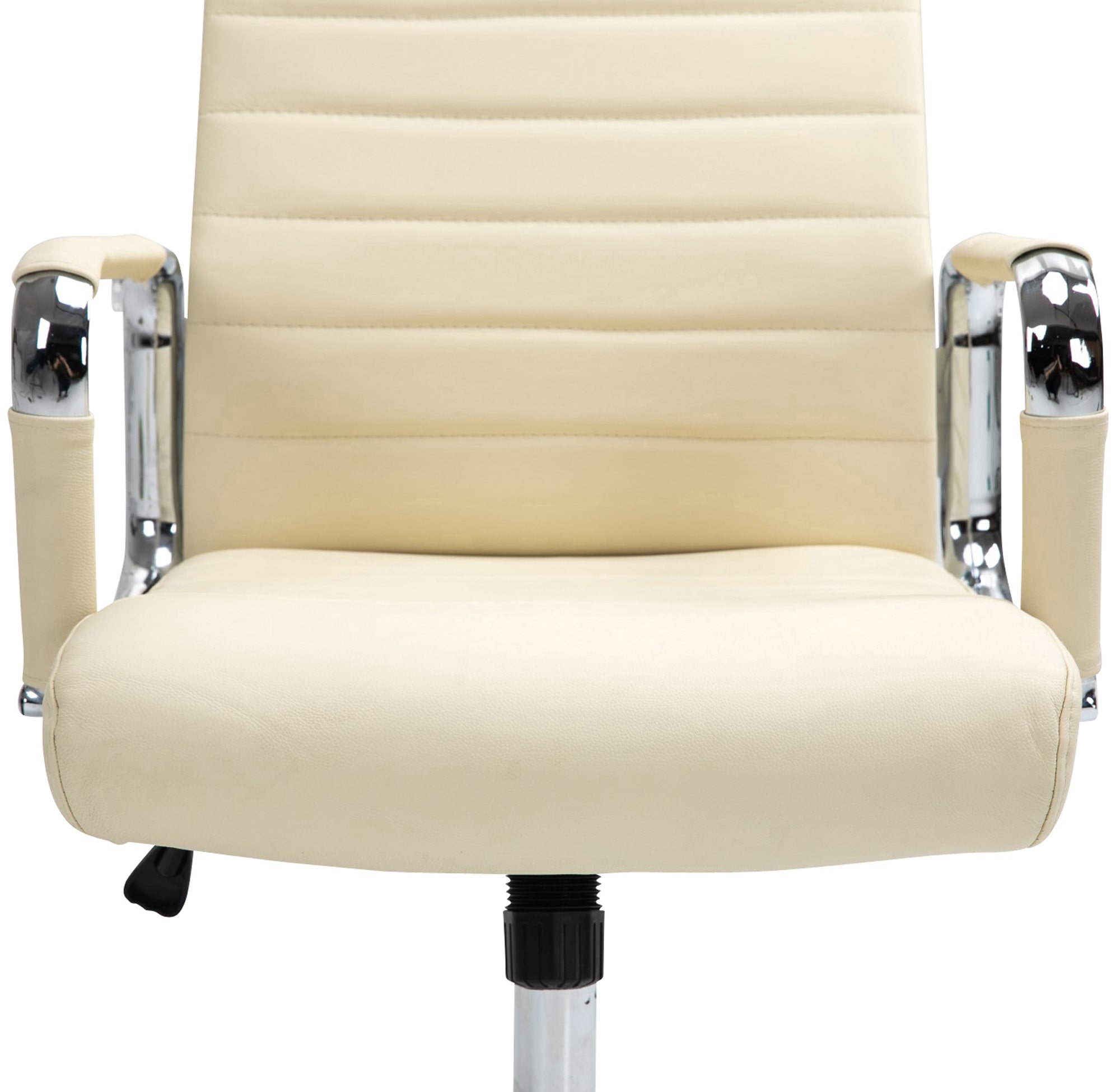 Chaise de bureau Kolumbus cuir véritable