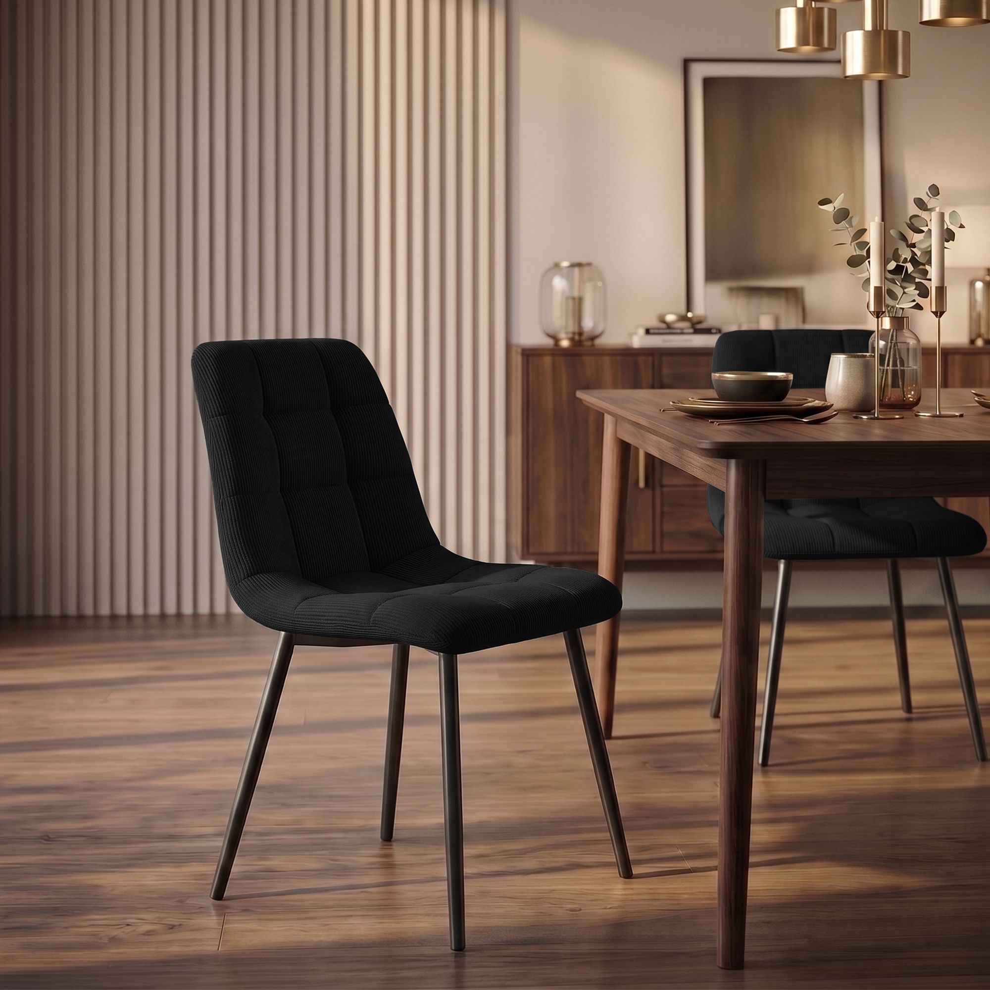 Lot de 2 chaises de salle à manger Tilde