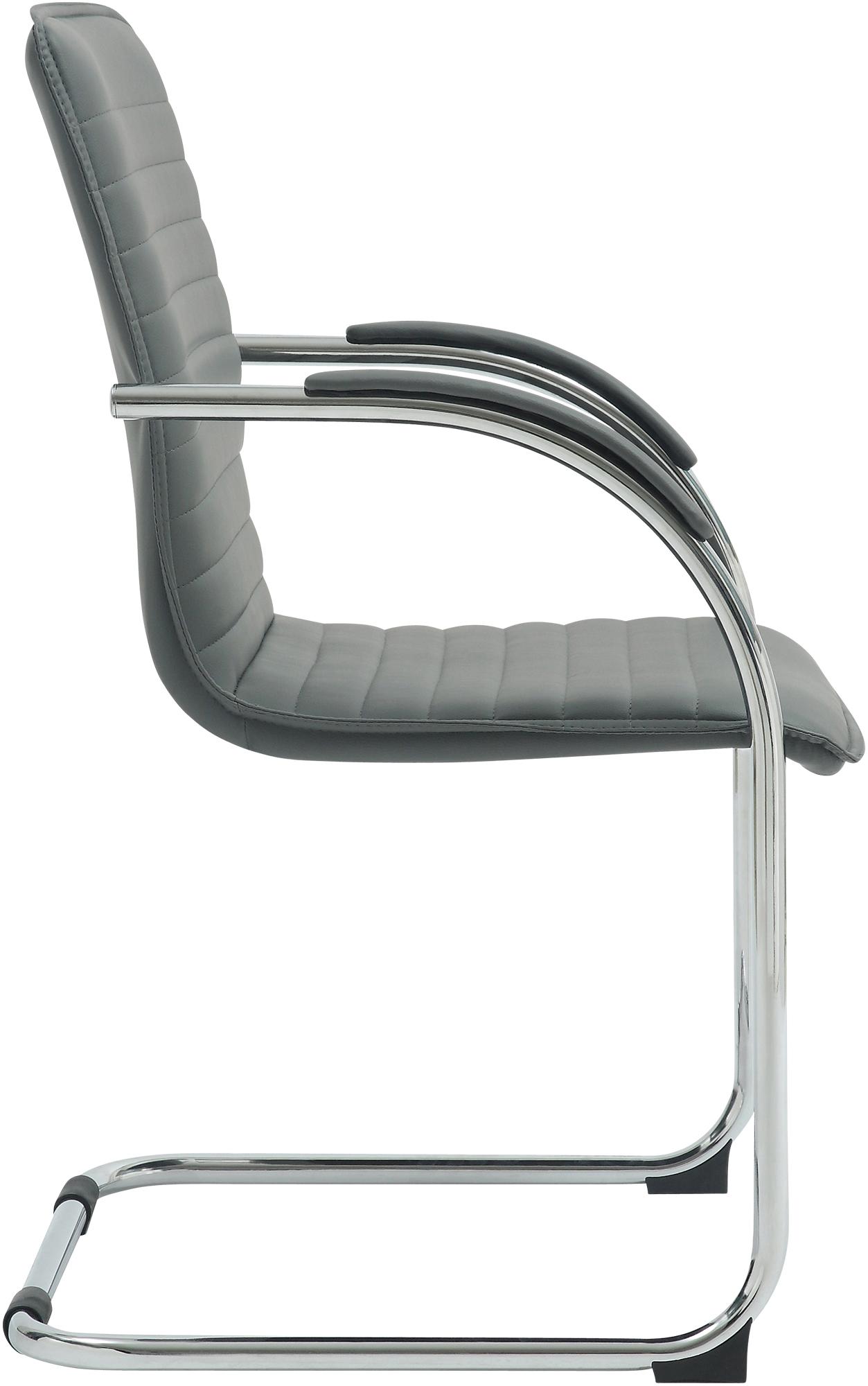 Chaise visiteur Tira similicuir