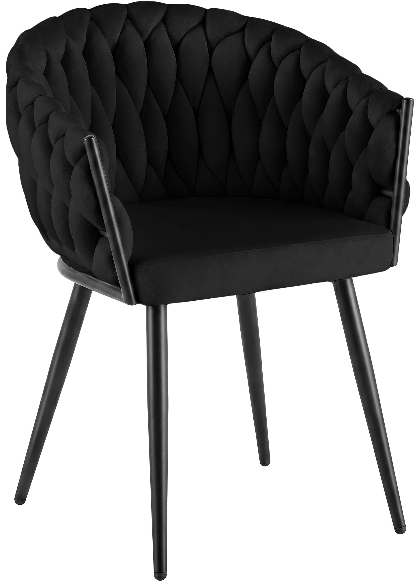 Chaise de salle a manger Molise velours