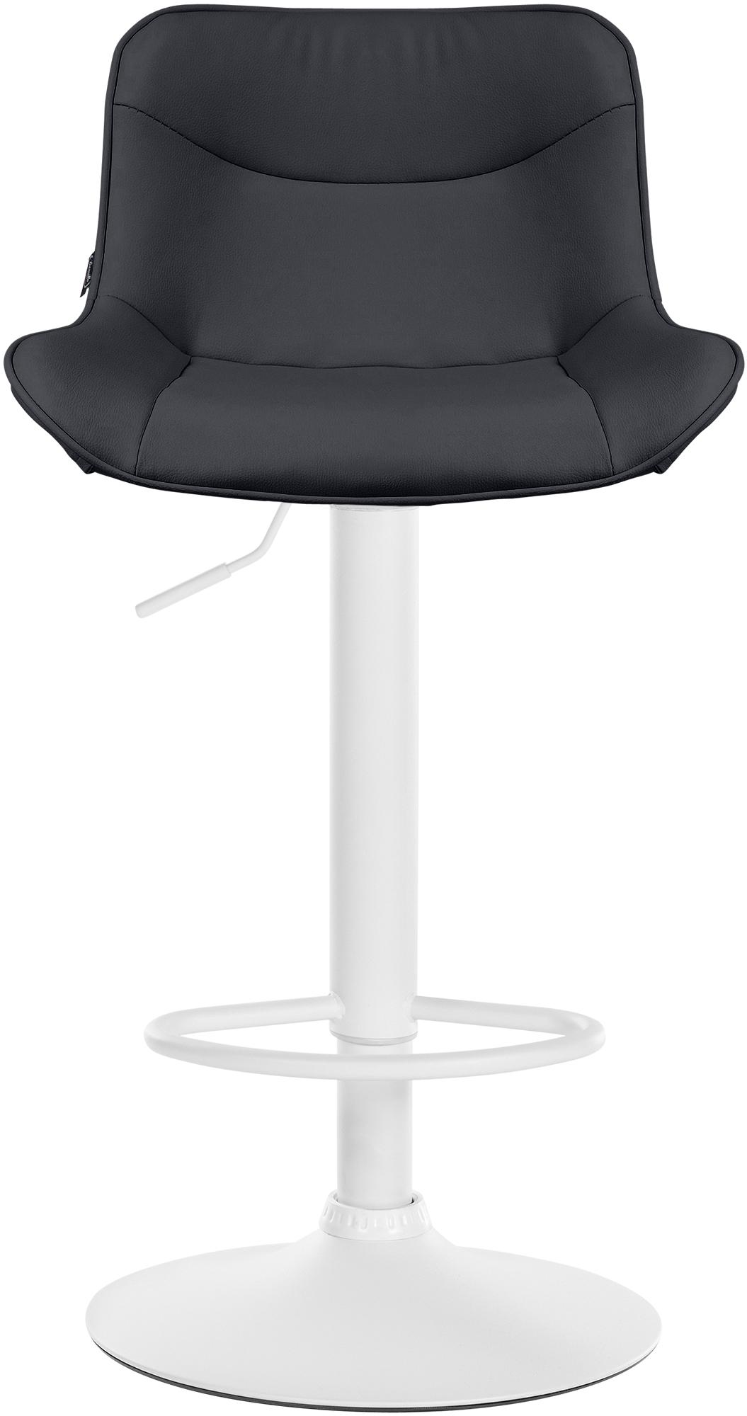 Lot de 2 tabourets de bar Vonore en similicuir