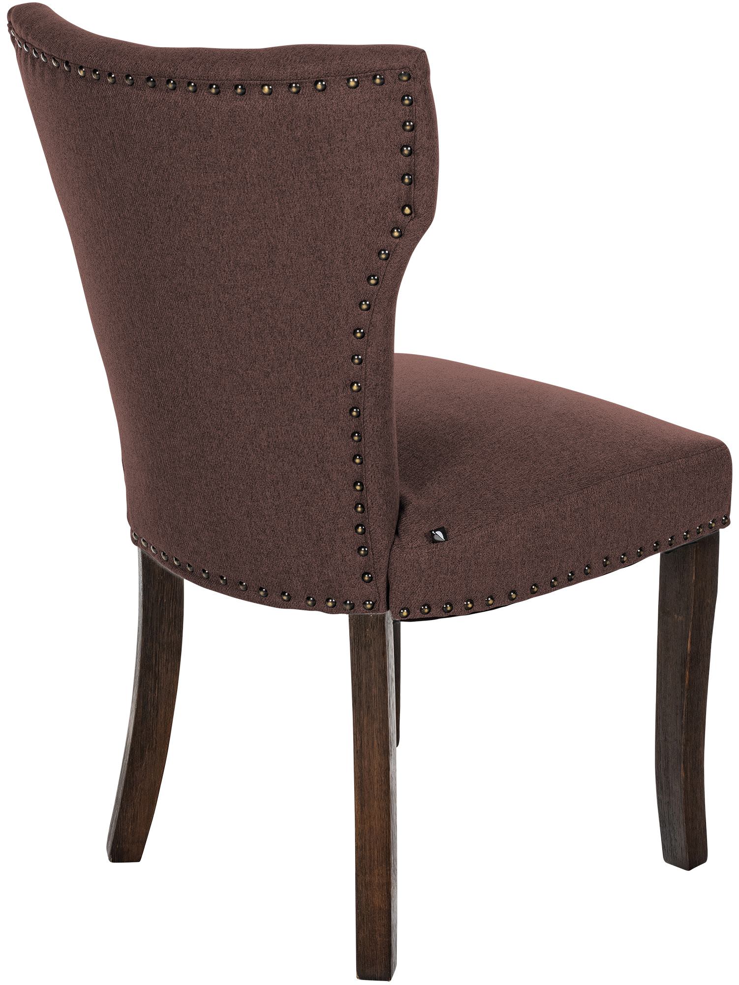 Lot de 2 chaises de salle à manger Zadar tissu