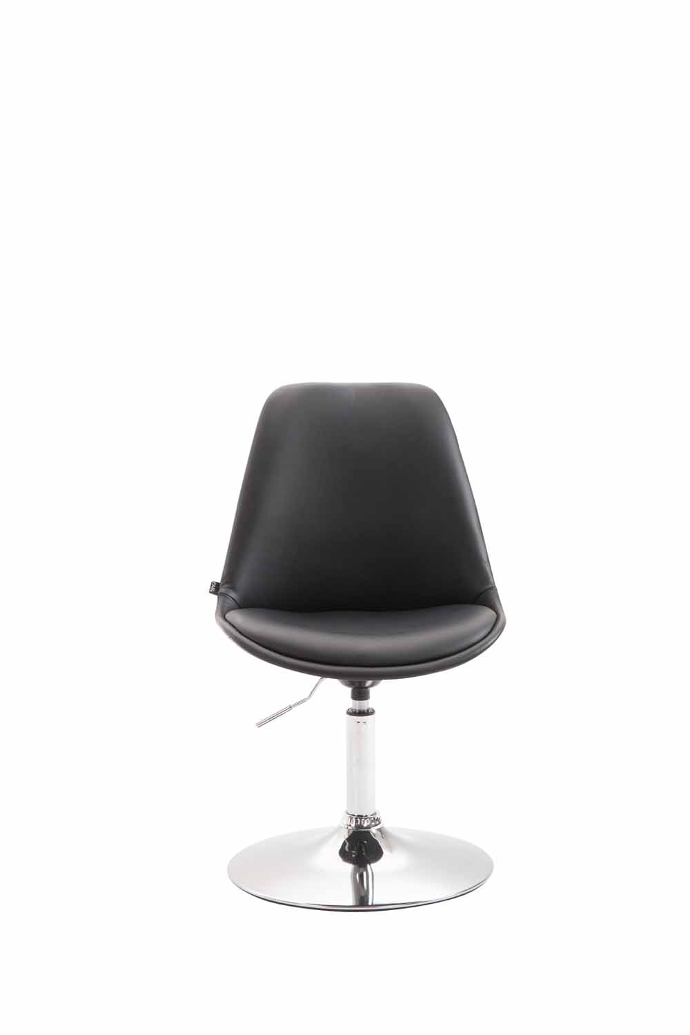 Chaise de salle à manger Maverick en similicuir avec pied trompette