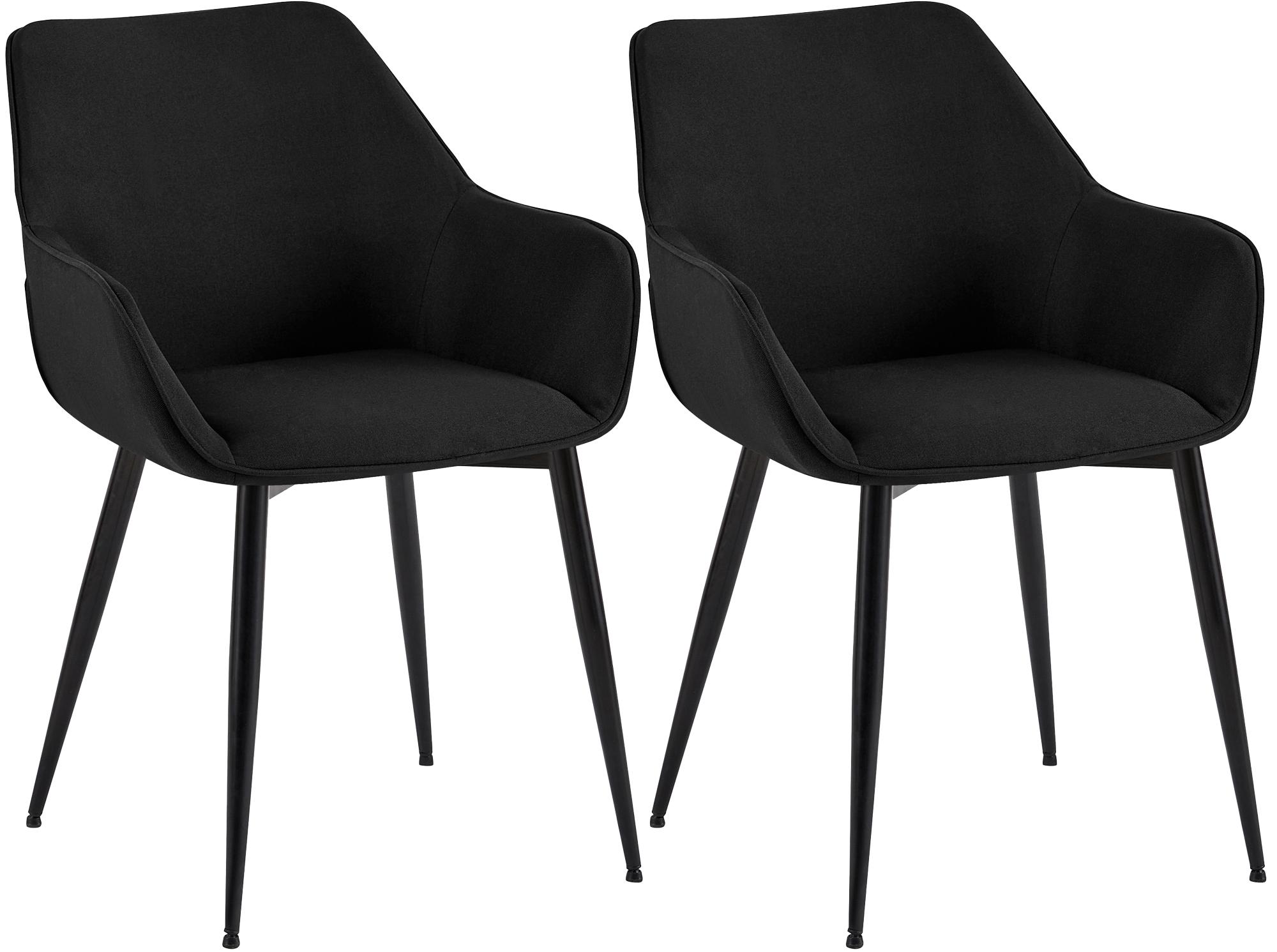 Lot de 2 chaises de salle à manger Luena