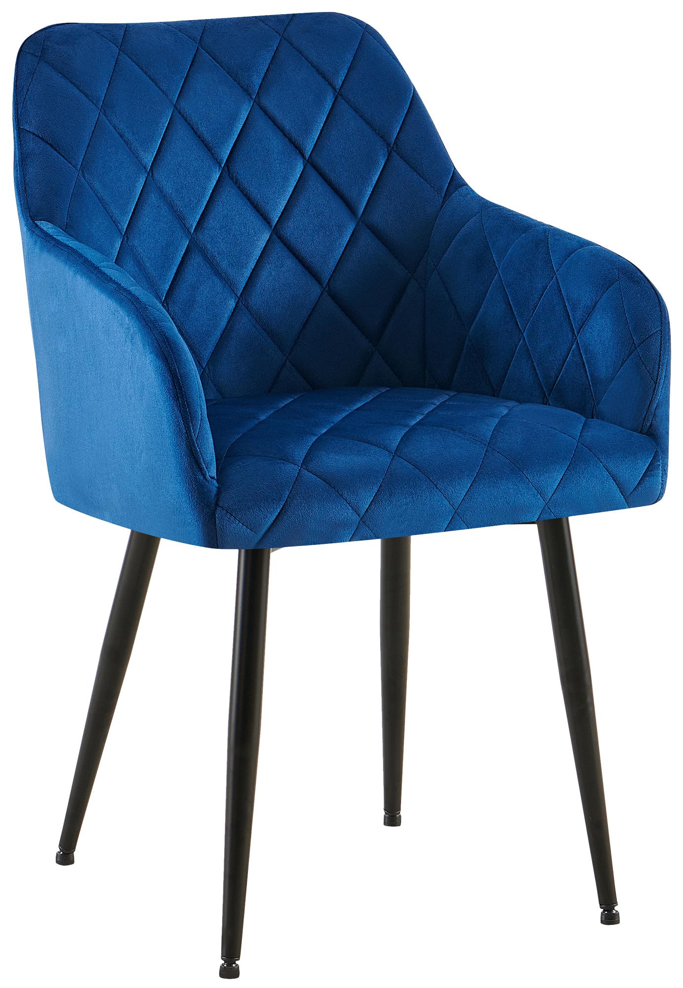 Chaise de salle à manger Monett Velours