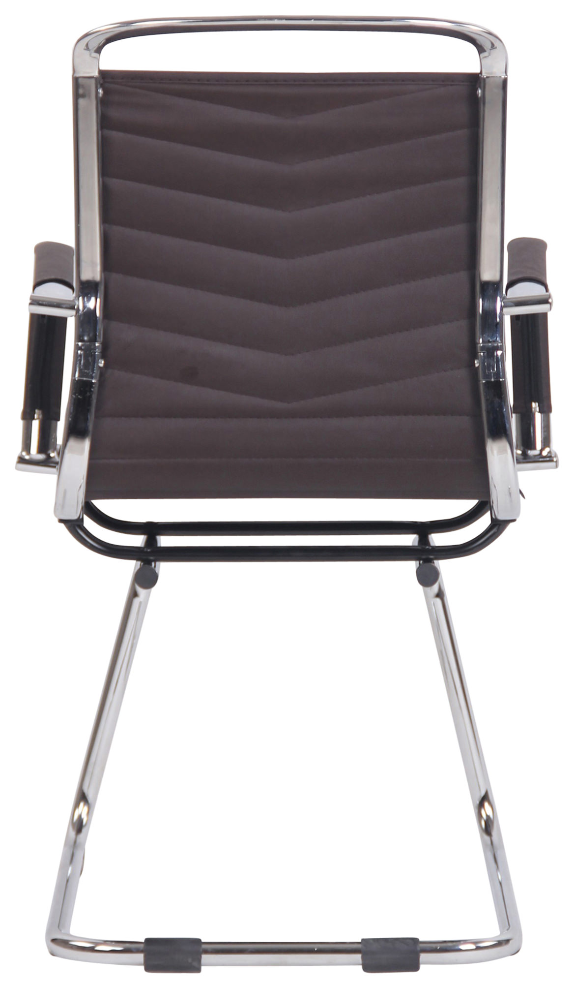 Chaise de visiteur Burnley en Similicuir ou Véritable Cuir