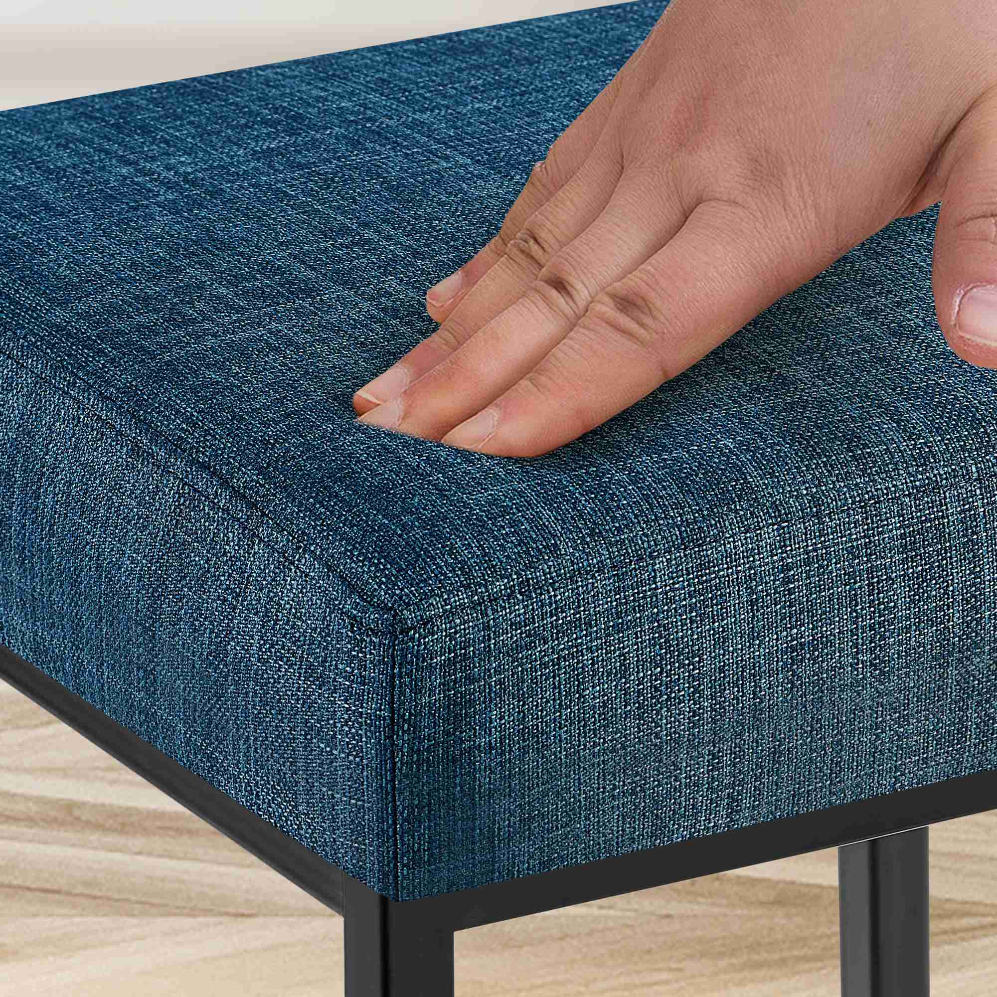 Tabouret de bar Montreal tissu