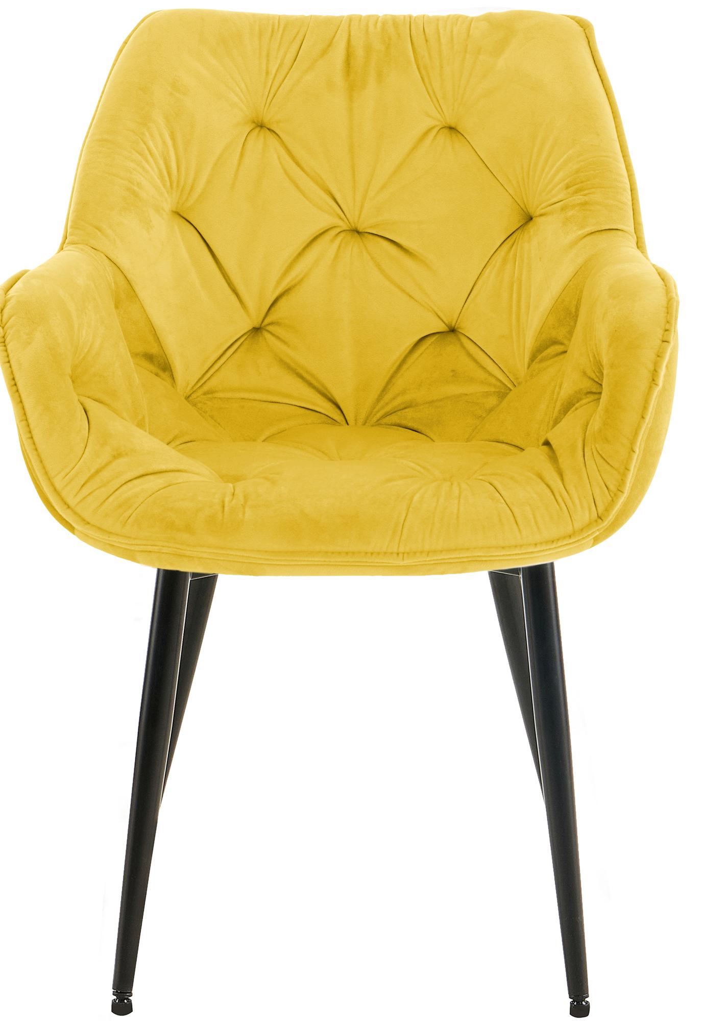 Lot de 2 chaises Tanna velours