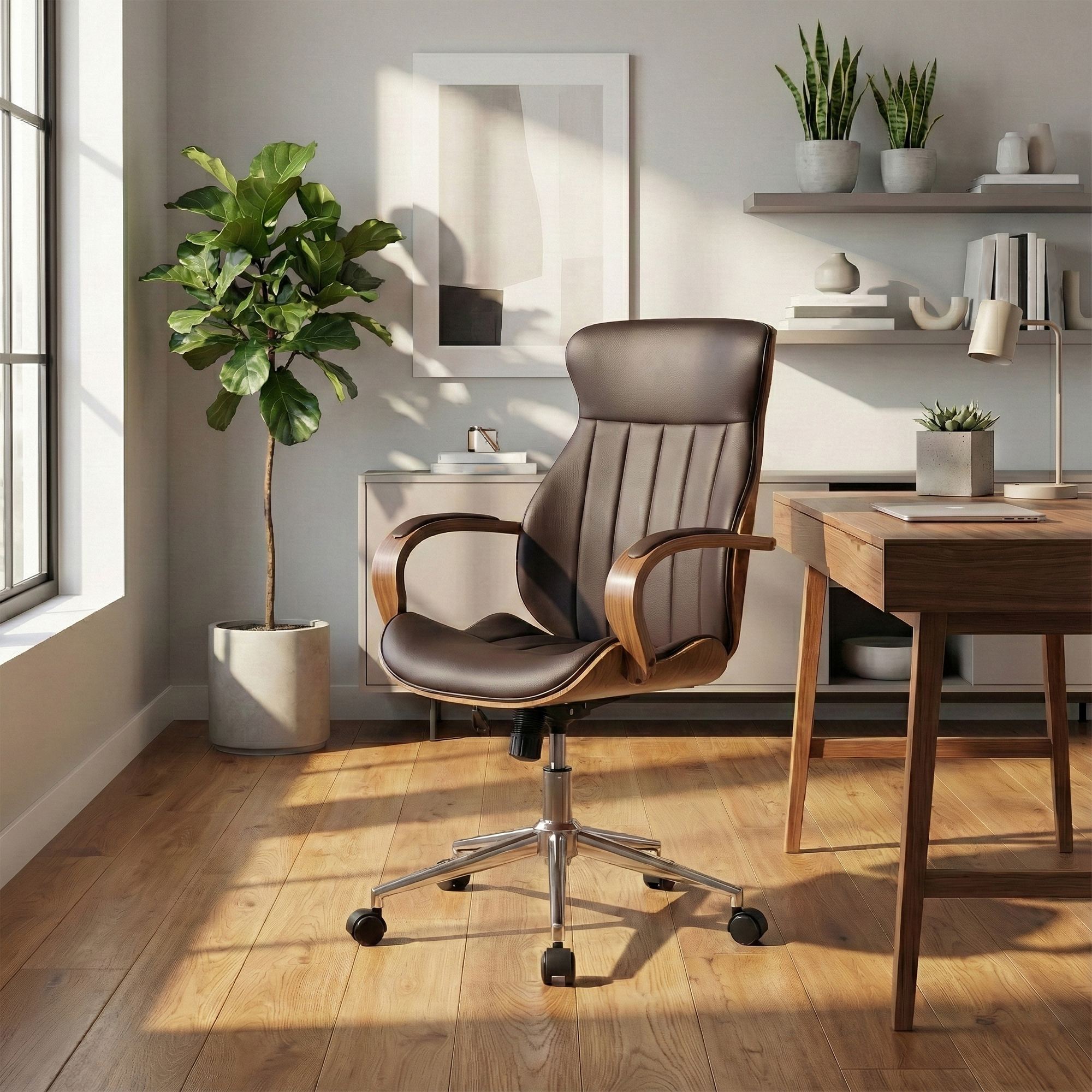 Fauteuil de bureau Melilla en similicuir