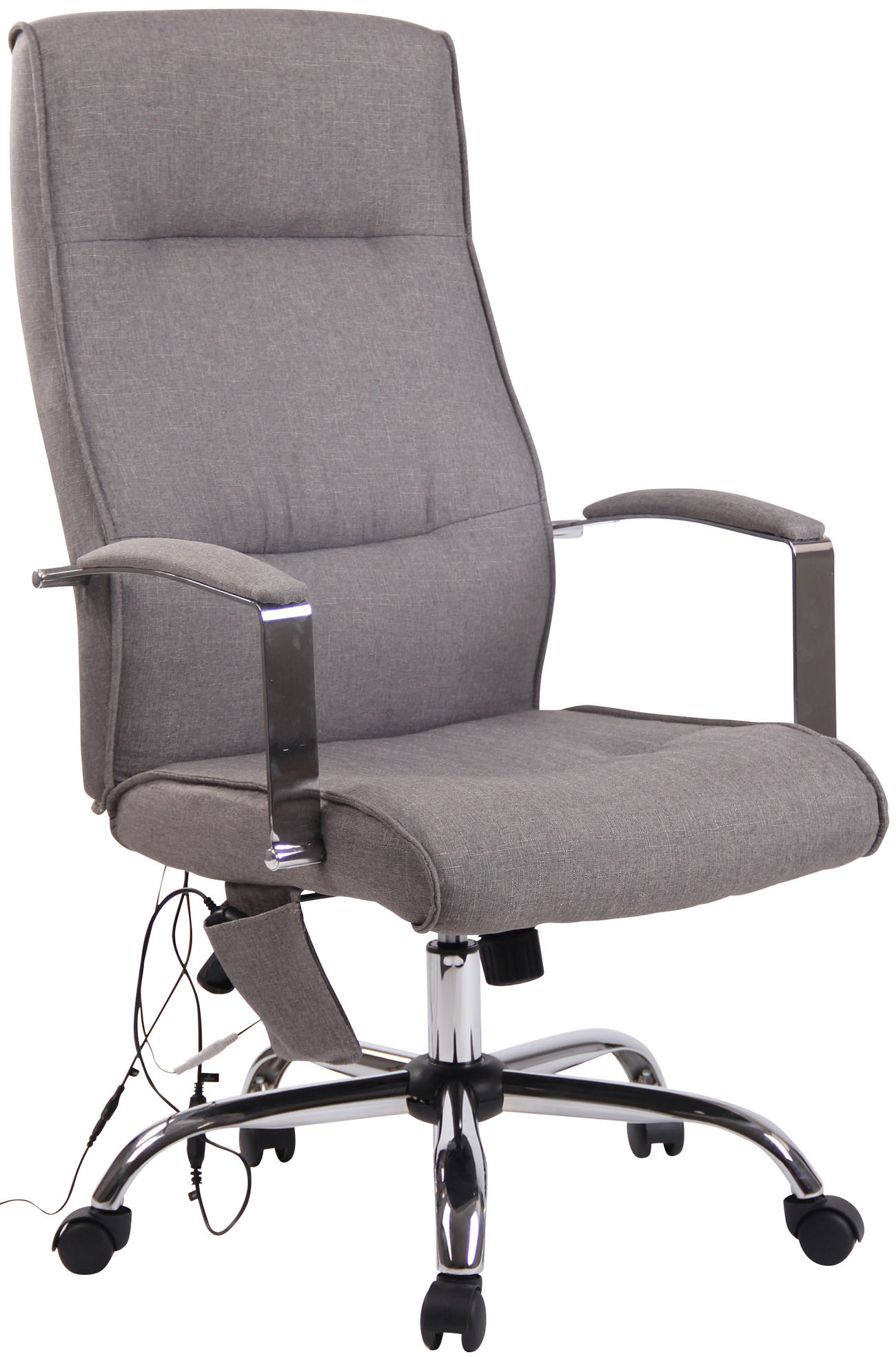 Fauteuil de bureau Portland en similicuir ou tissu avec fonction de massage