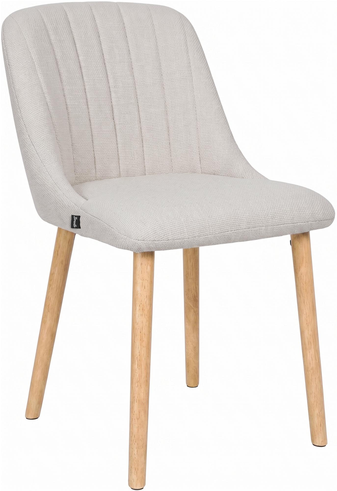 Chaise de salle a manger Arie tissu