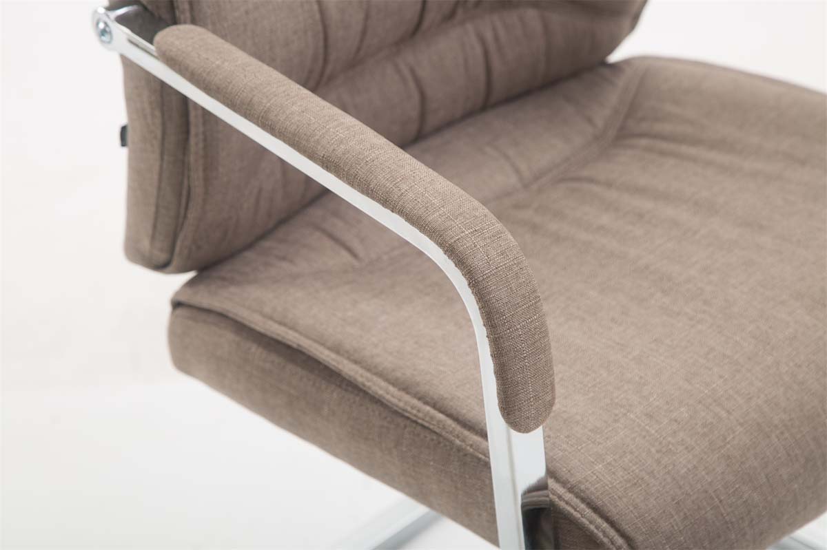 Chaise visiteur XXL Anubis tissu
