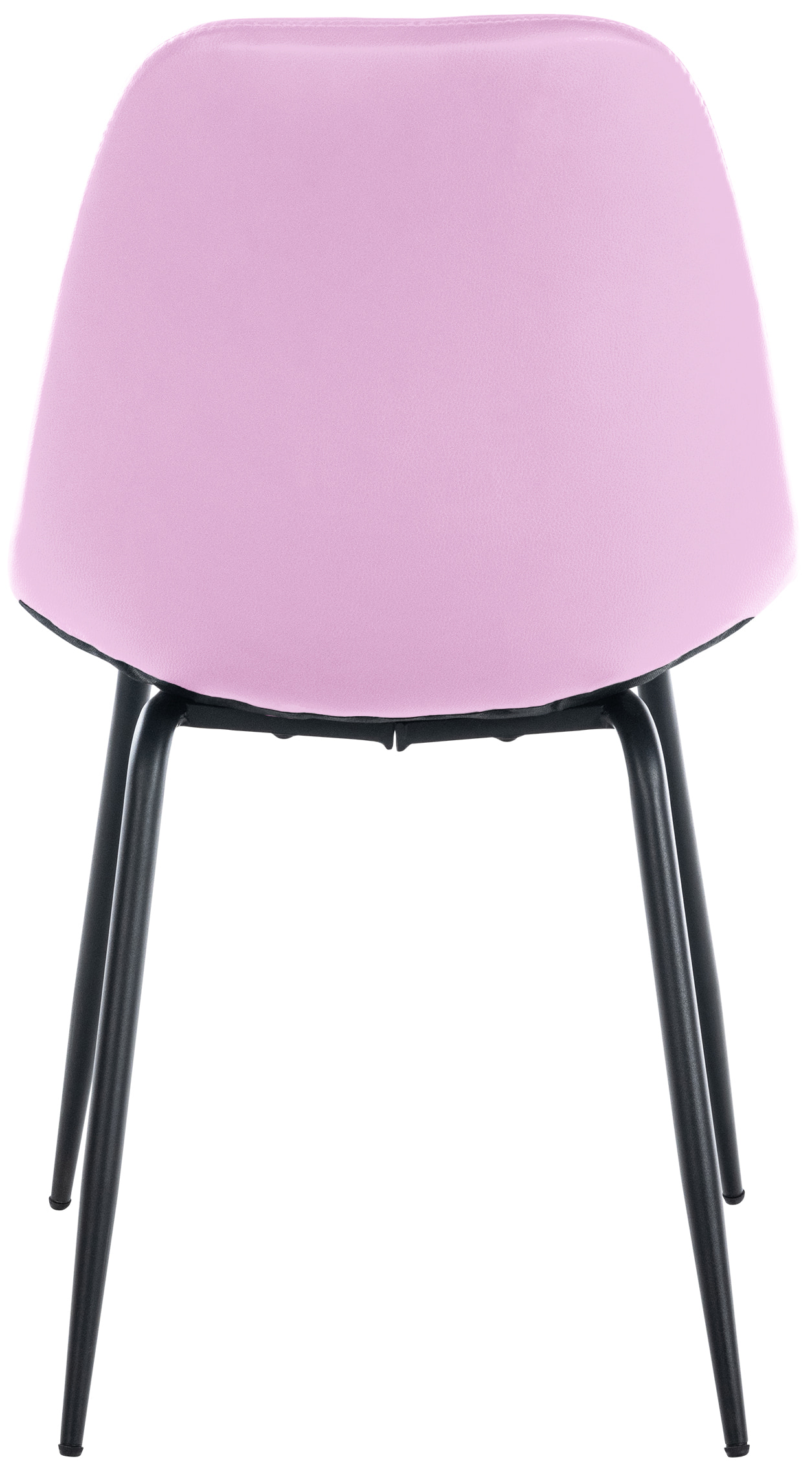 Chaise de salle à manger Tom avec Pieds en métal noir