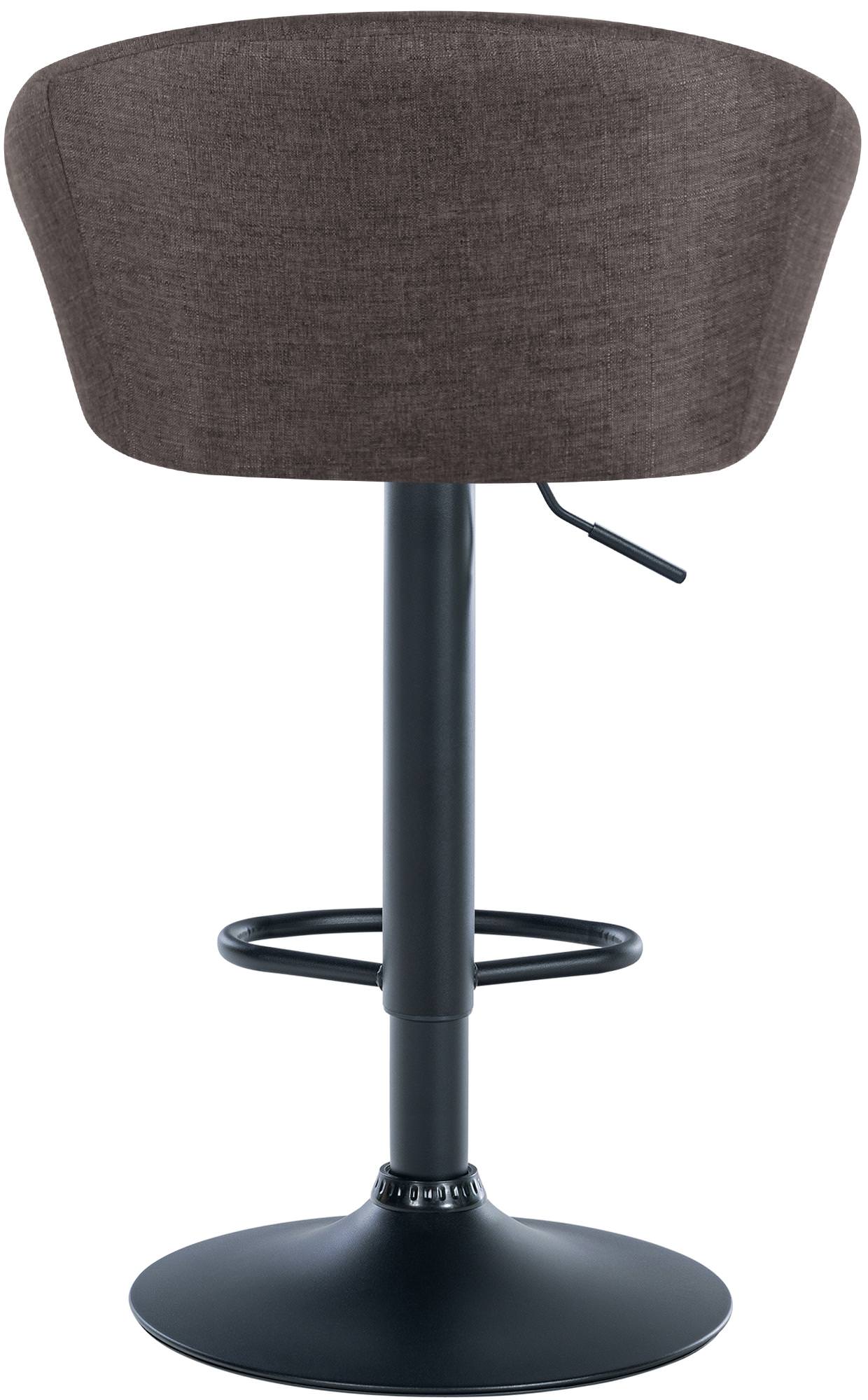 Tabouret de bar Davie Tissu