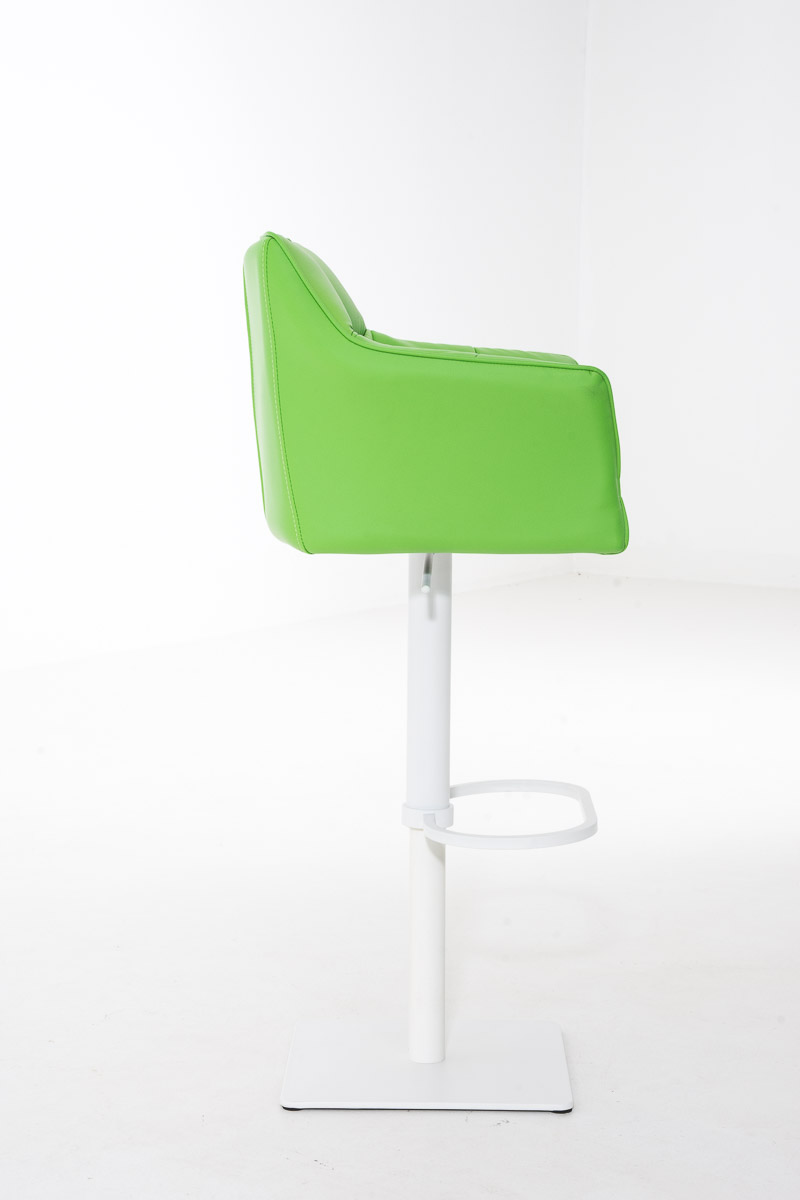 Tabouret de bar Damaso avec revetement en similicuir