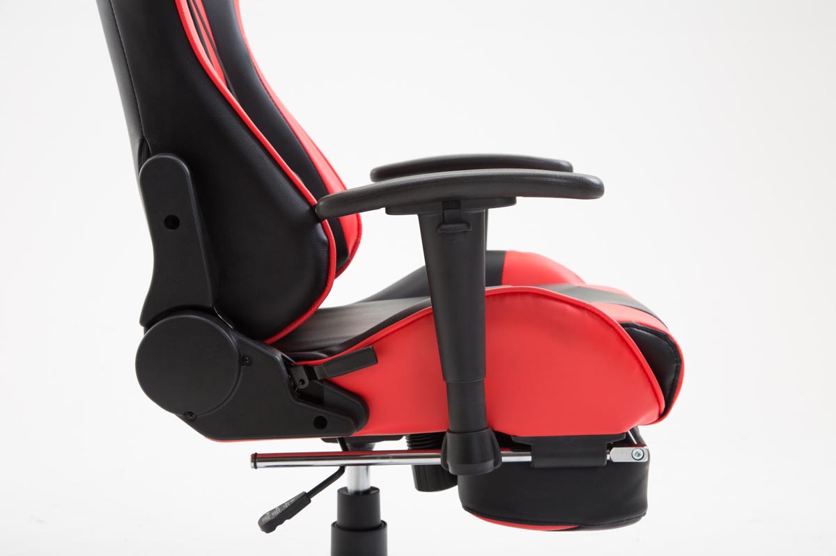 Fauteuil de bureau Boavista en similicuir avec/sans repose-pied