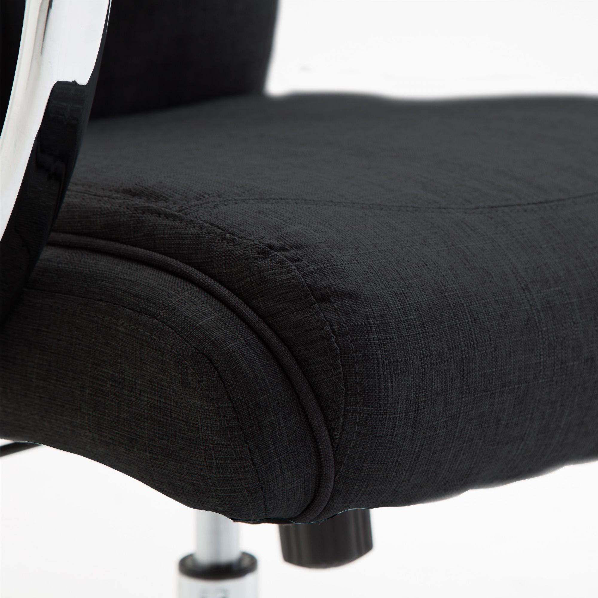 Chaise de bureau Arlen en tissu
