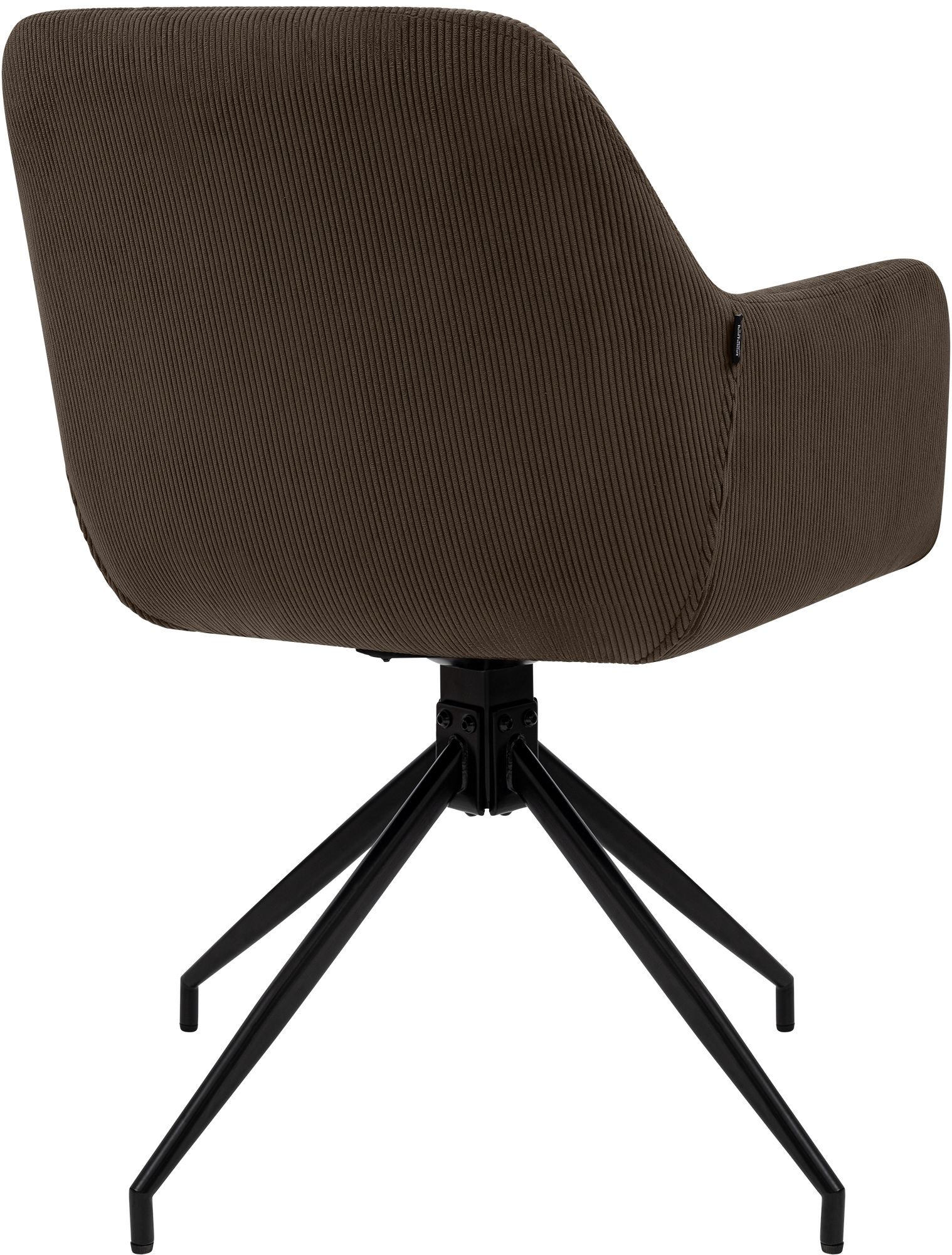 Chaise de salle à manger Merlinda en velours côtelé