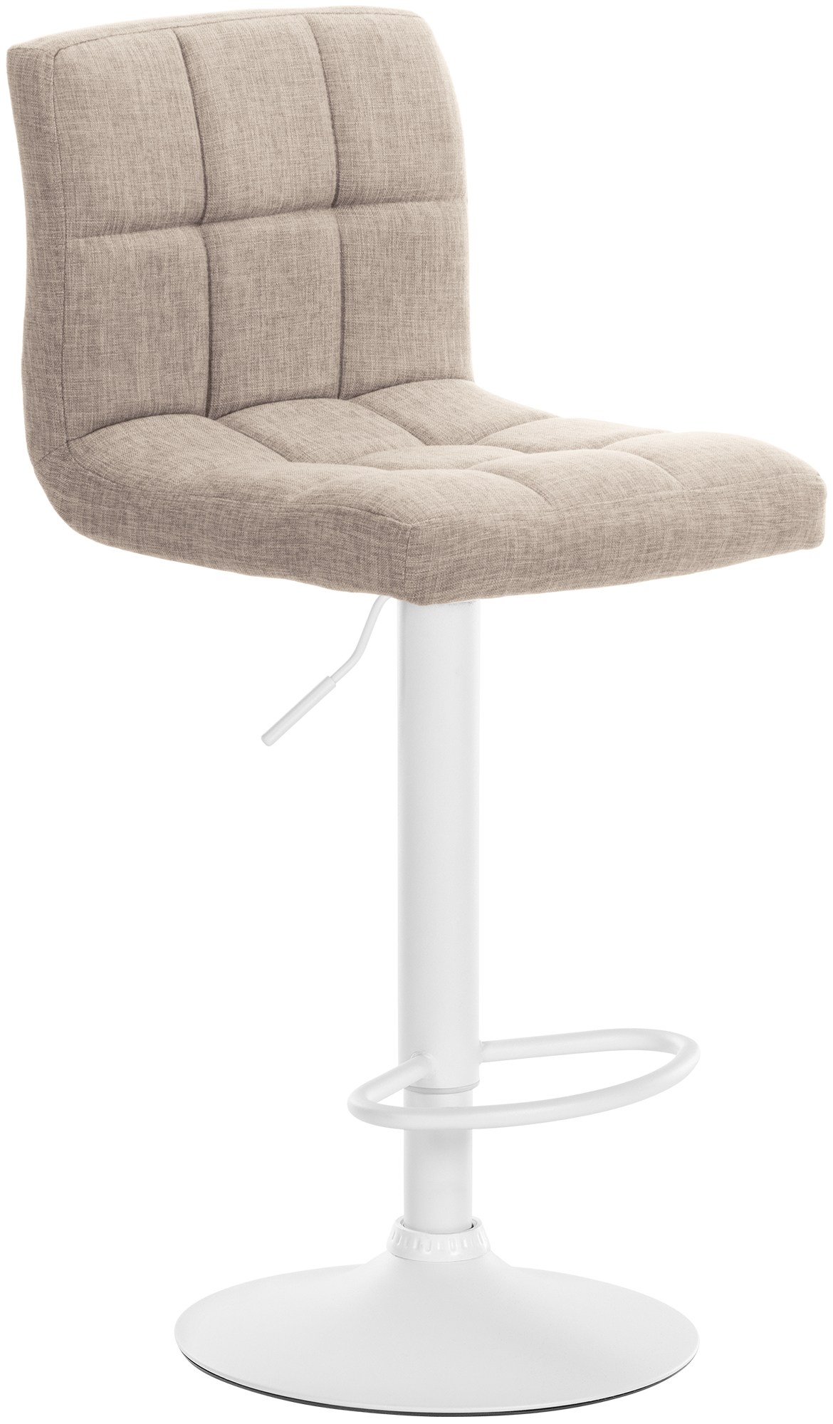 Lot de 2 tabourets de bar Calma tissu