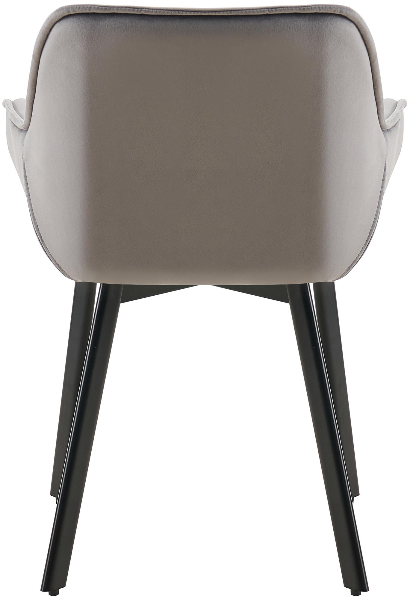 Lot de 2 Chaises de Salle à Manger Pivotantes Antigo en Velours