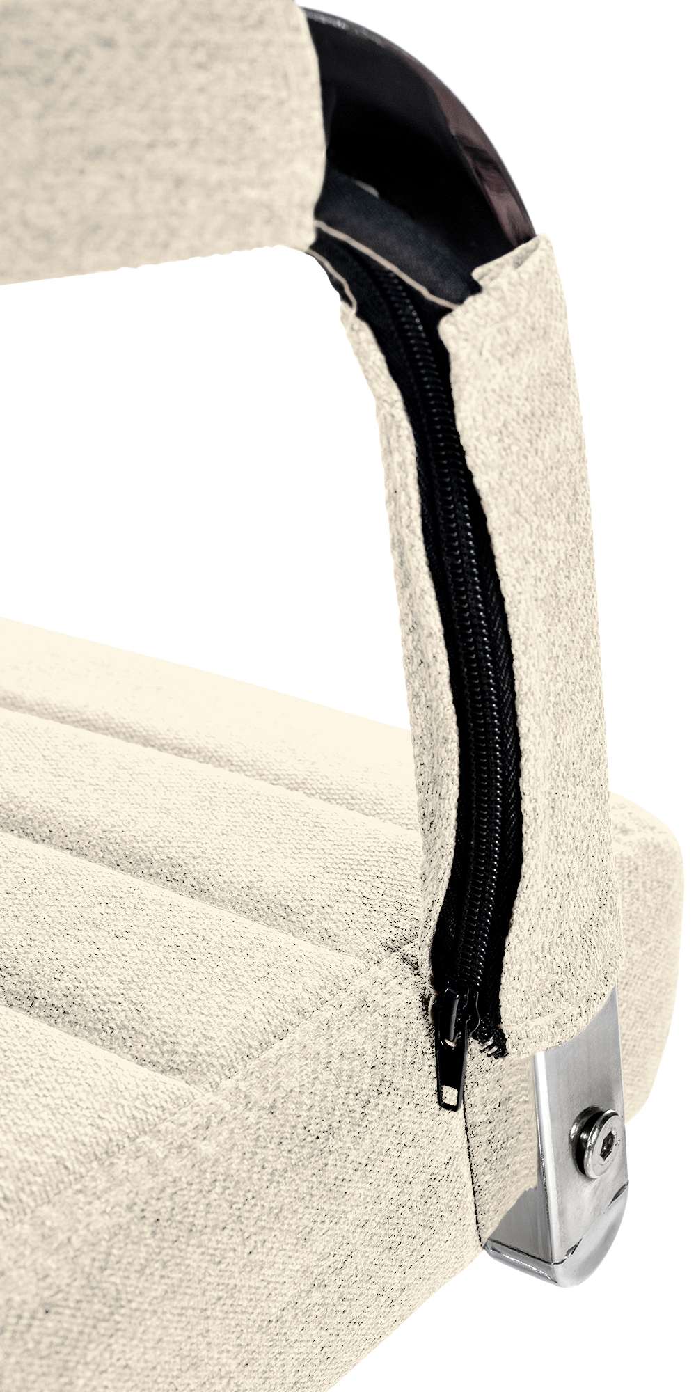 Chaise de bureau Amadora avec hauteur réglable et Pied en métal