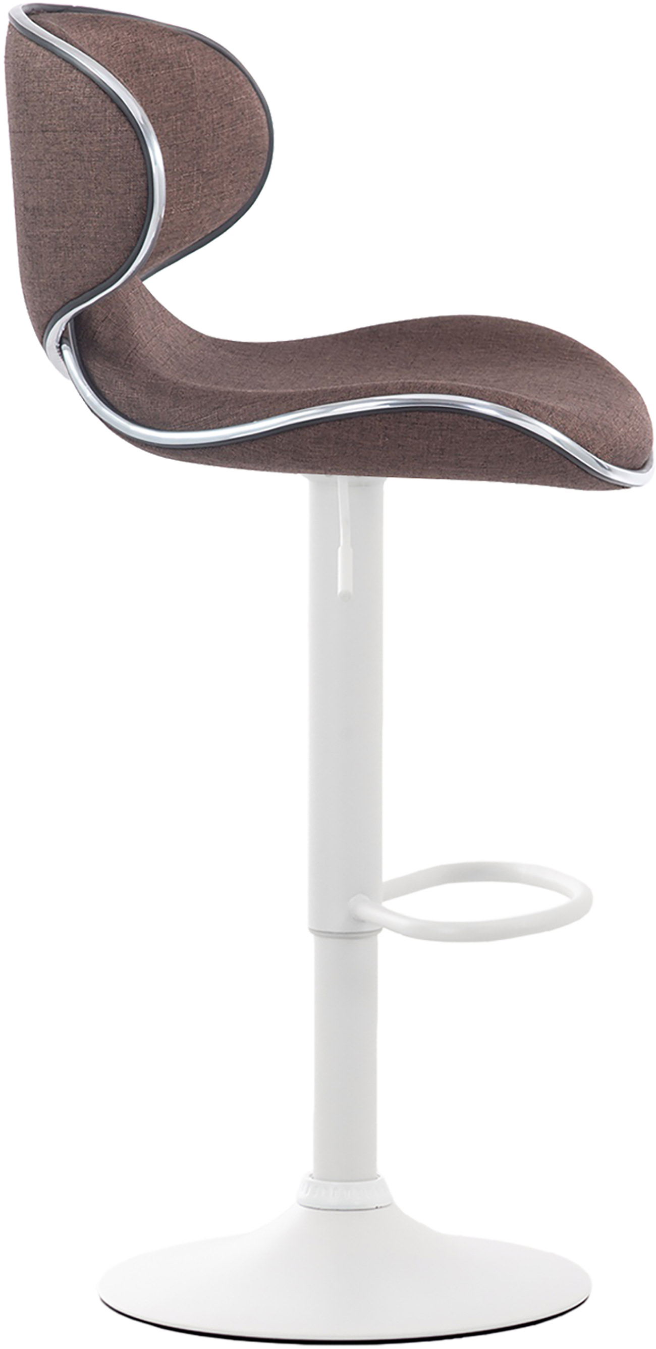 Lot de 2 tabourets de bar Las Vegas V2 en tissu