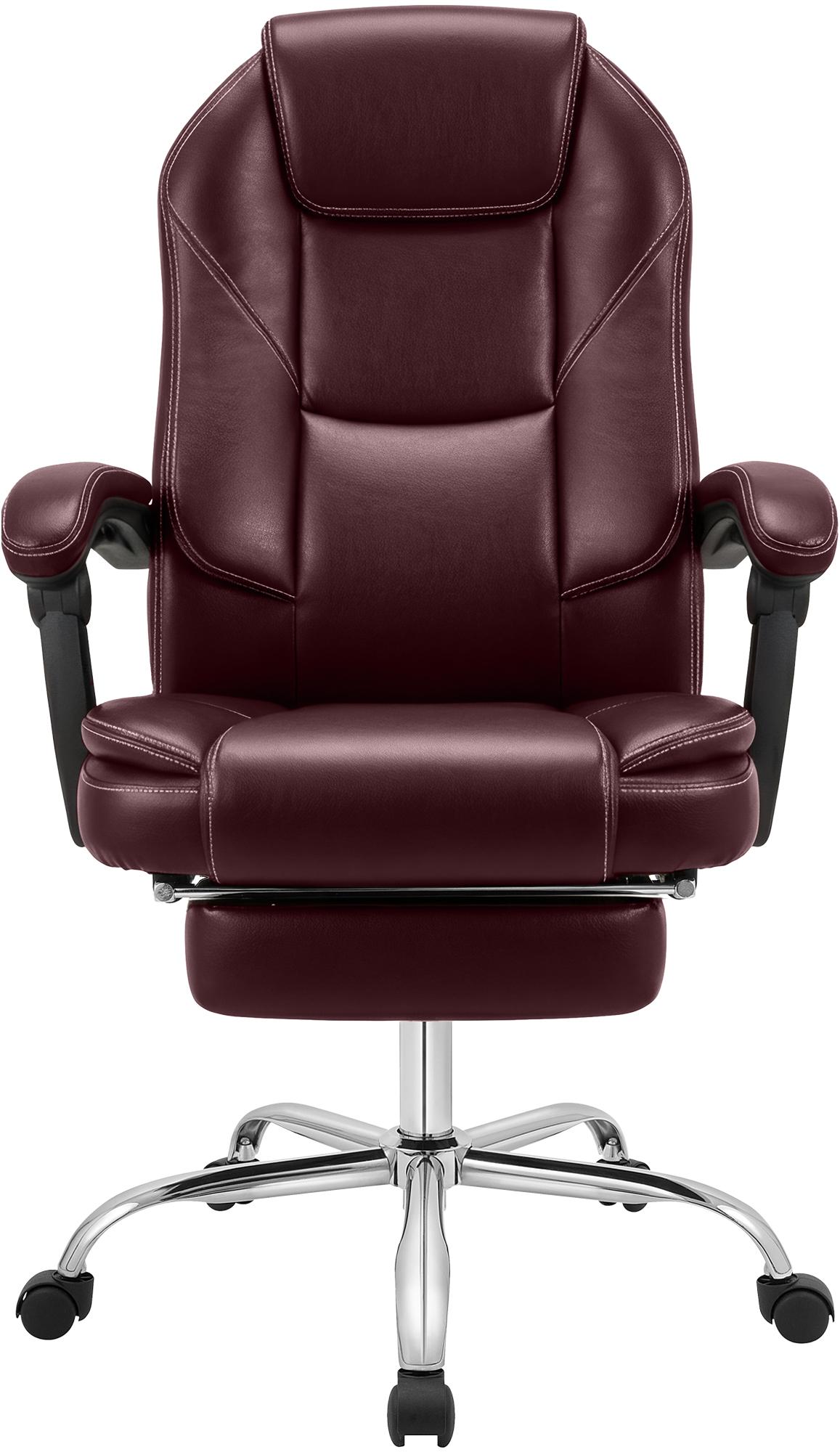 Chaise de bureau Castle en similicuir