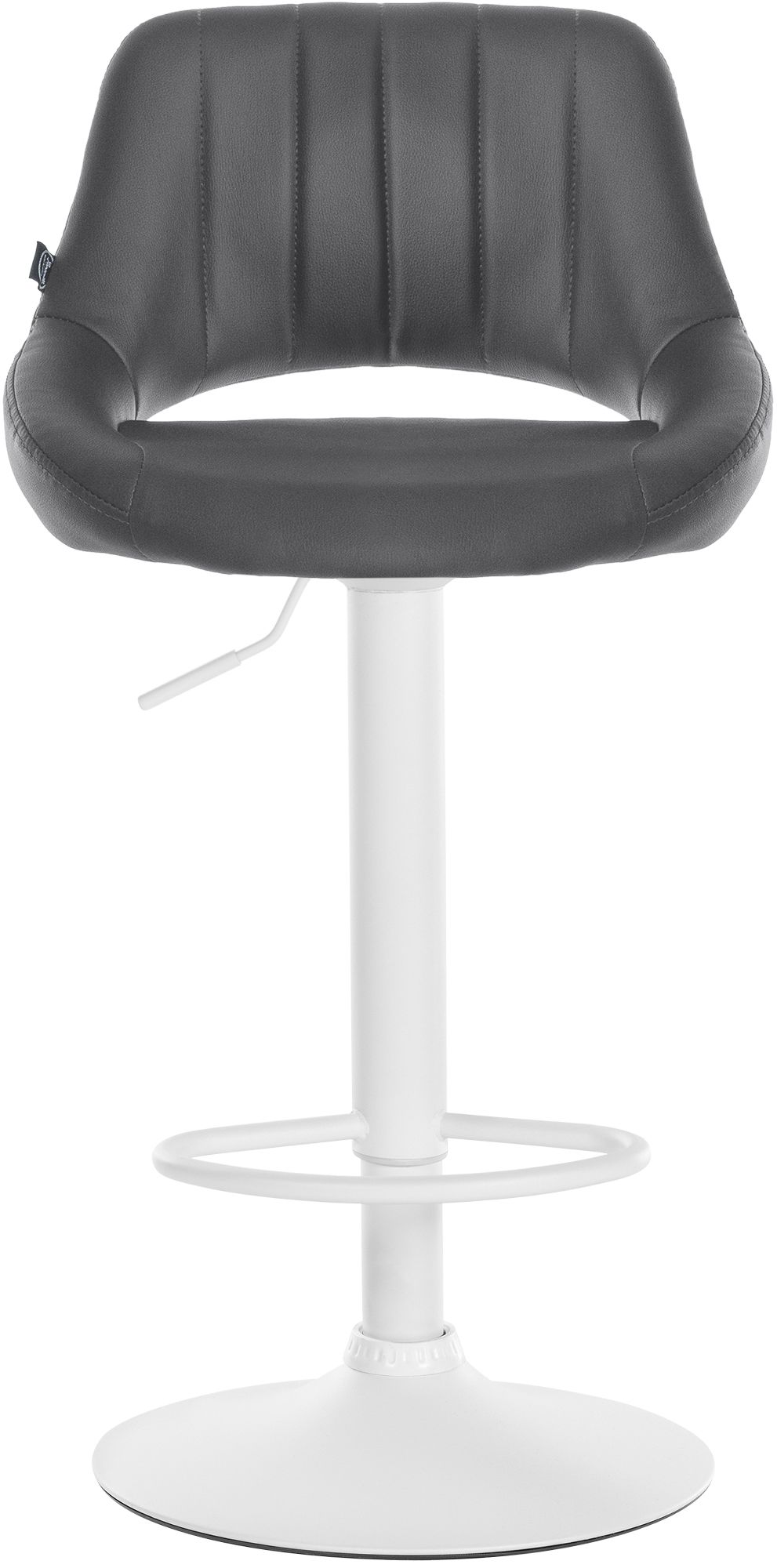 Lot de 2 tabourets de bar Milet en similicuir