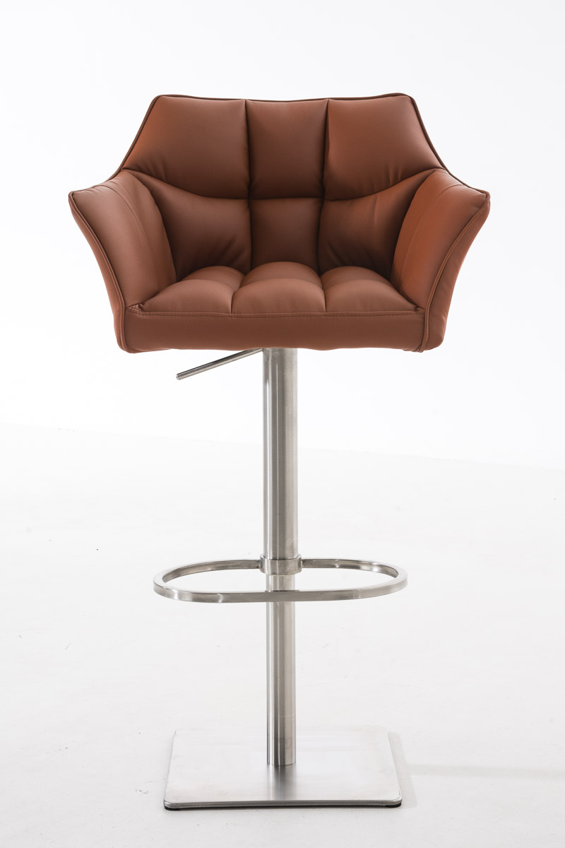 Tabouret de bar Damaso avec revetement en similicuir