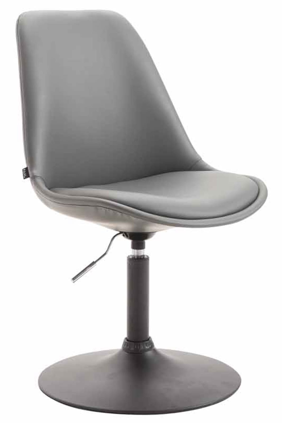 Lot de 4 Chaises de salle à manger Maverick similicuir avec pied trompette