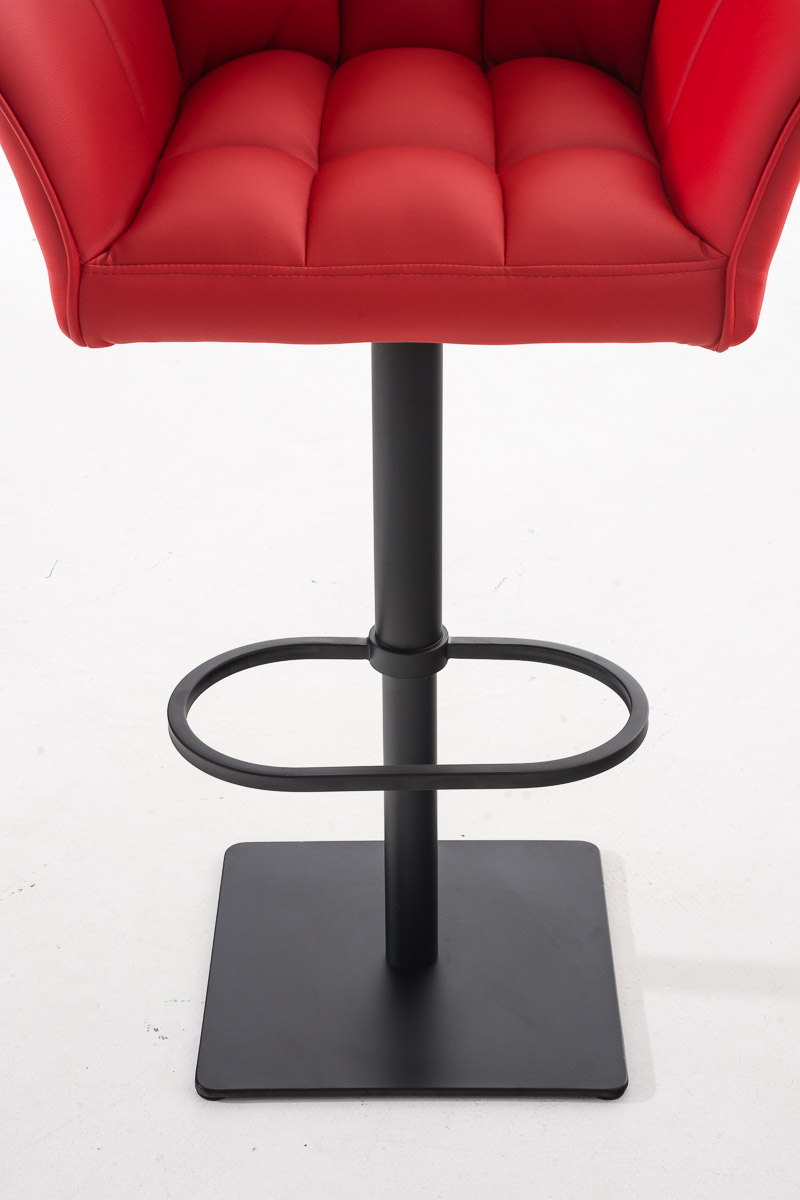 Tabouret de bar Damaso avec revetement en similicuir
