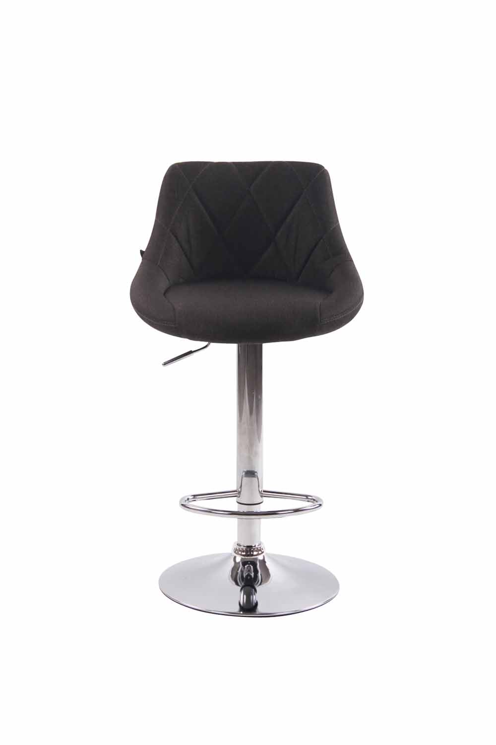 Lot de 2 tabourets de bar Lazio tissu