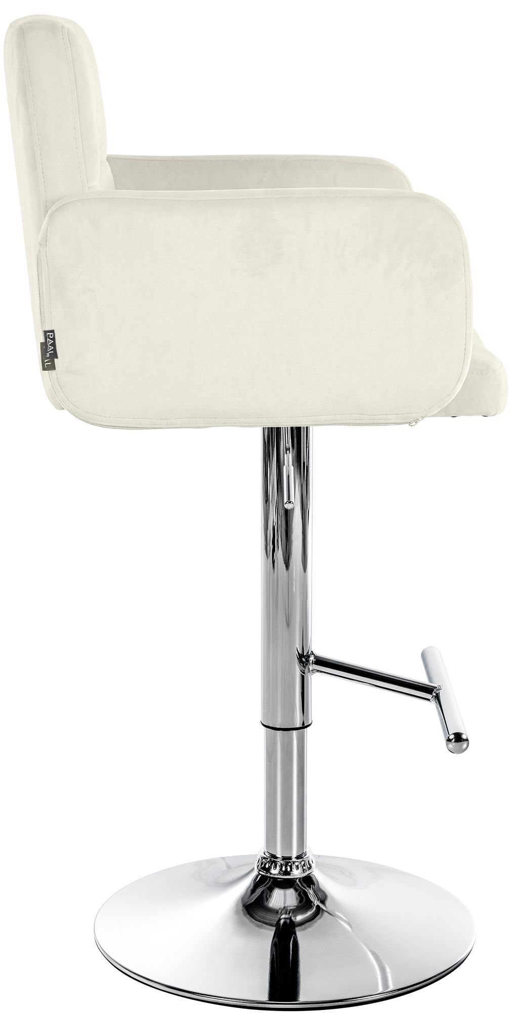 Lot de 2 tabourets de bar Los Angeles velours