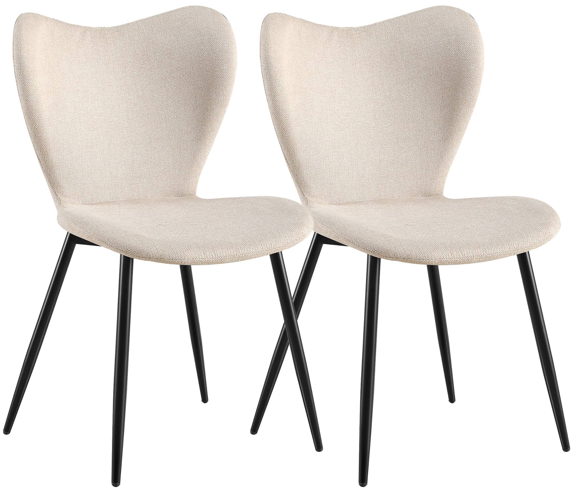 Lot de 2 Chaises de Salle a Manger Maika