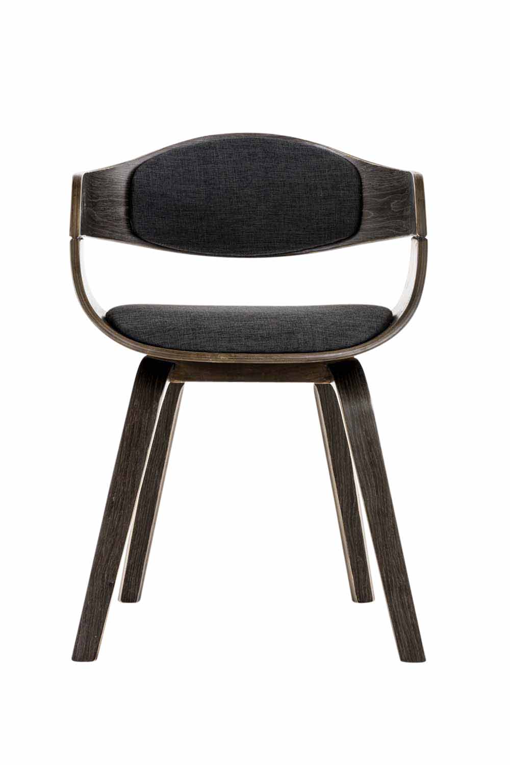 Chaise retro Kingston en tissu