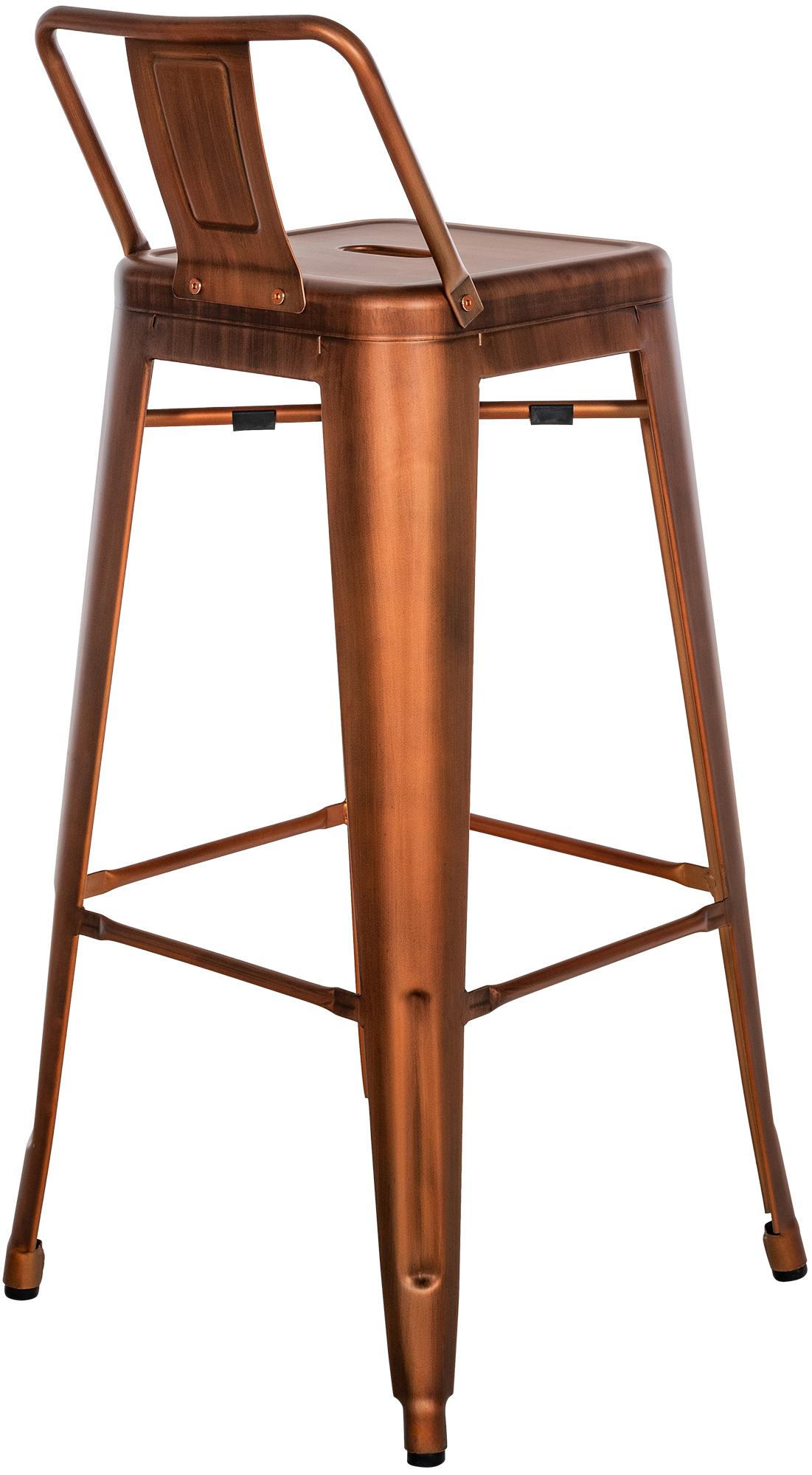 Tabouret de bar en métal Mason