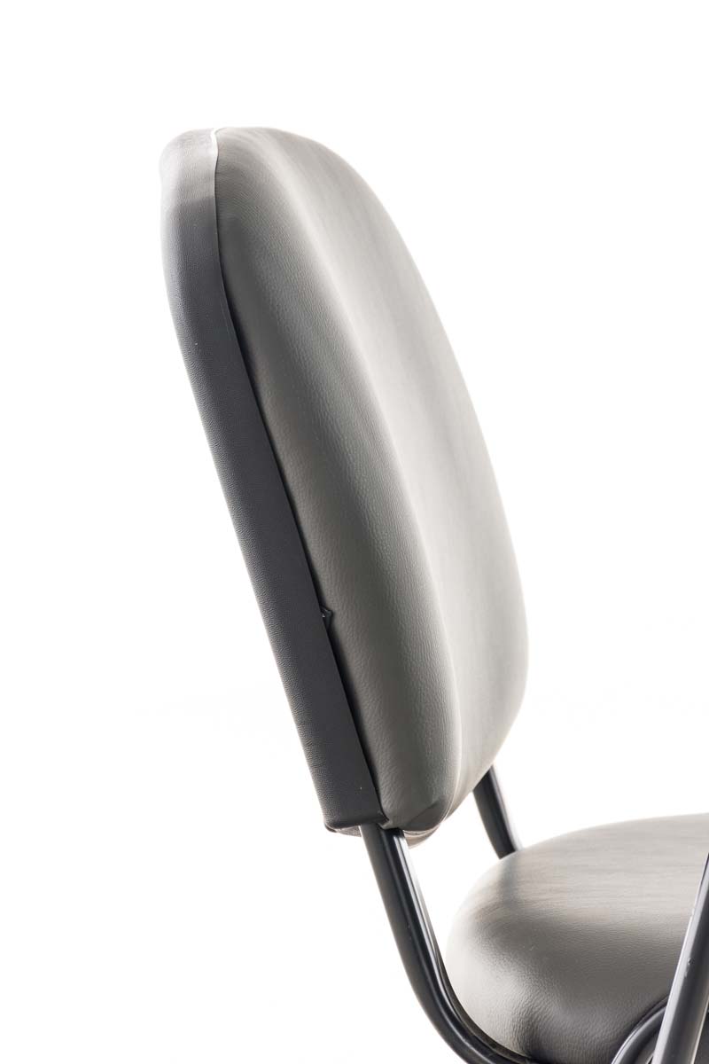 Chaise Ken en similicuir avec tablette rabattable
