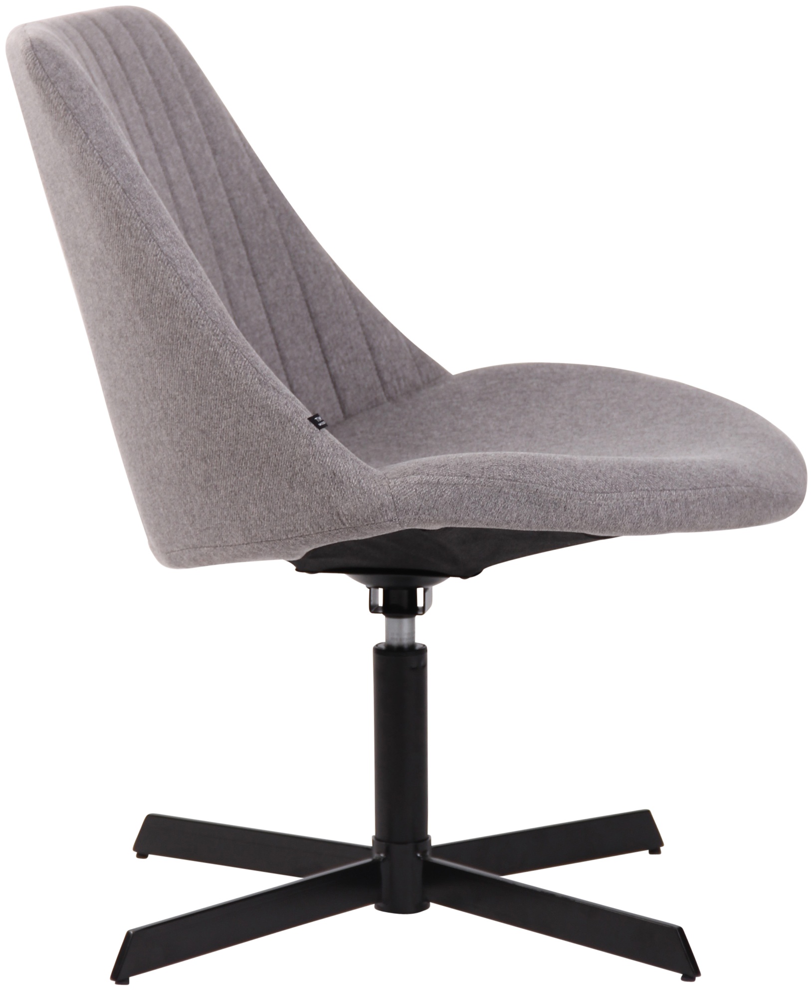 Chaise lounge Granby en Tissu avec Pied en métal