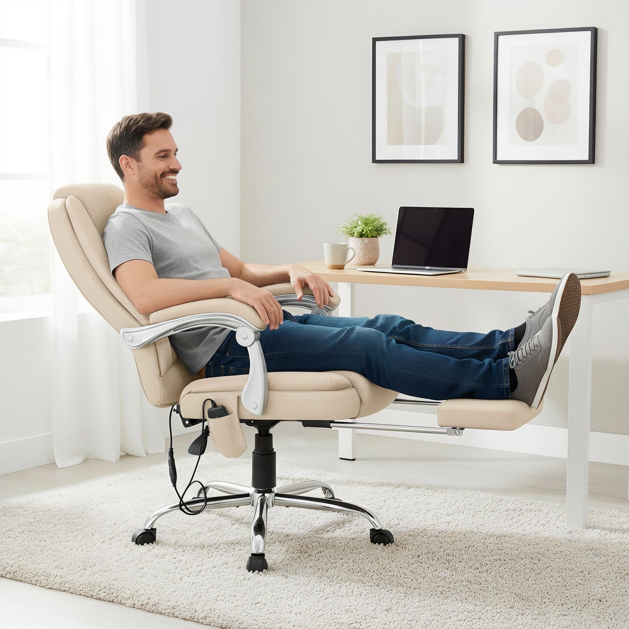 Chaise de bureau Rubia avec fonction massage