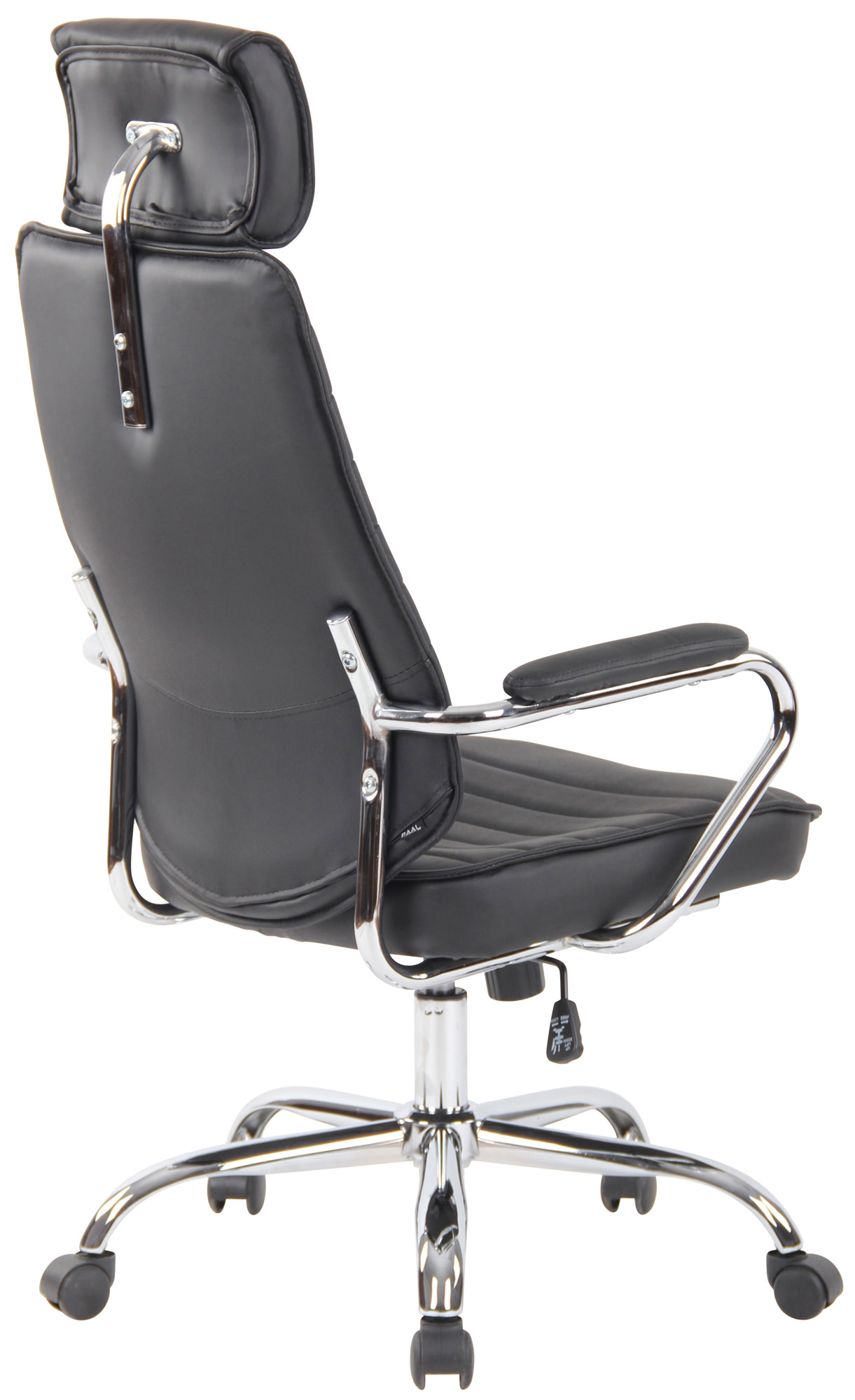 Fauteuil de bureau  Rako en véritable cuir ajustable et pivotant